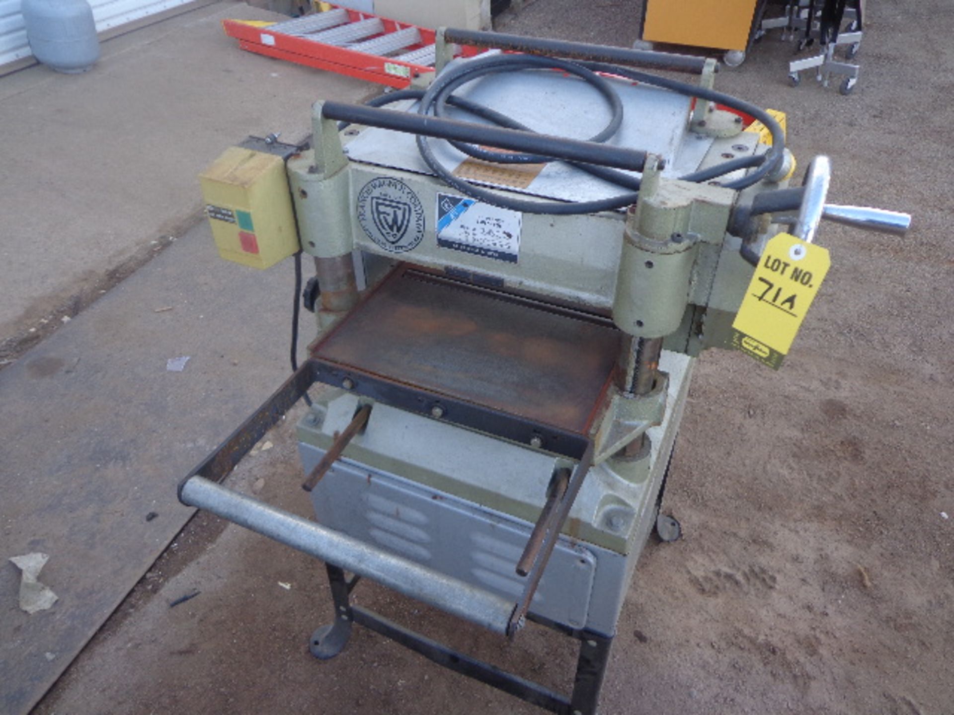 JET 15" PLANER JWP-15H 3HP, SN. 3606