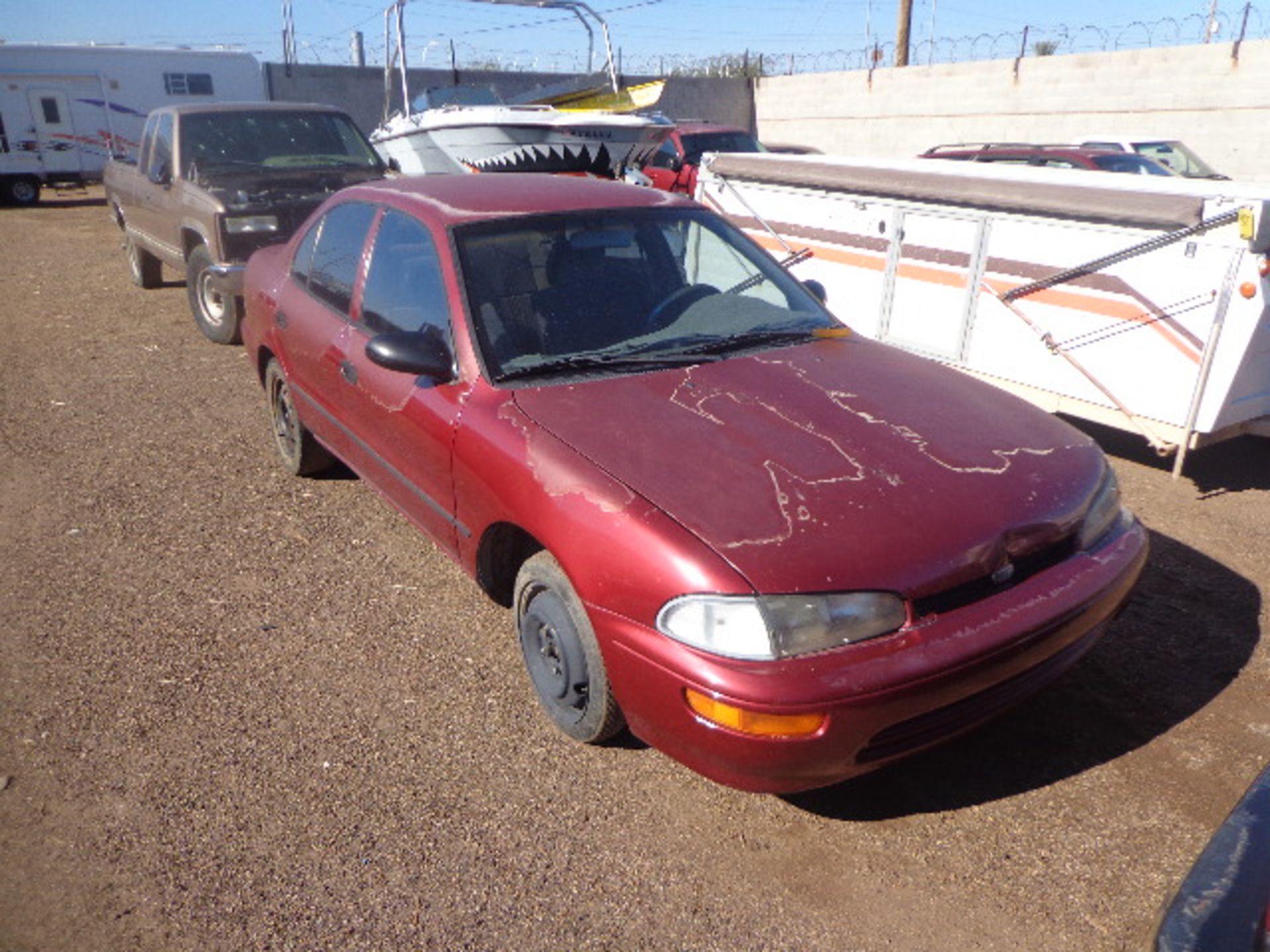 1997 GEO PRIZM VIN. 1YSISK5262VZ450426     218,000 MILES