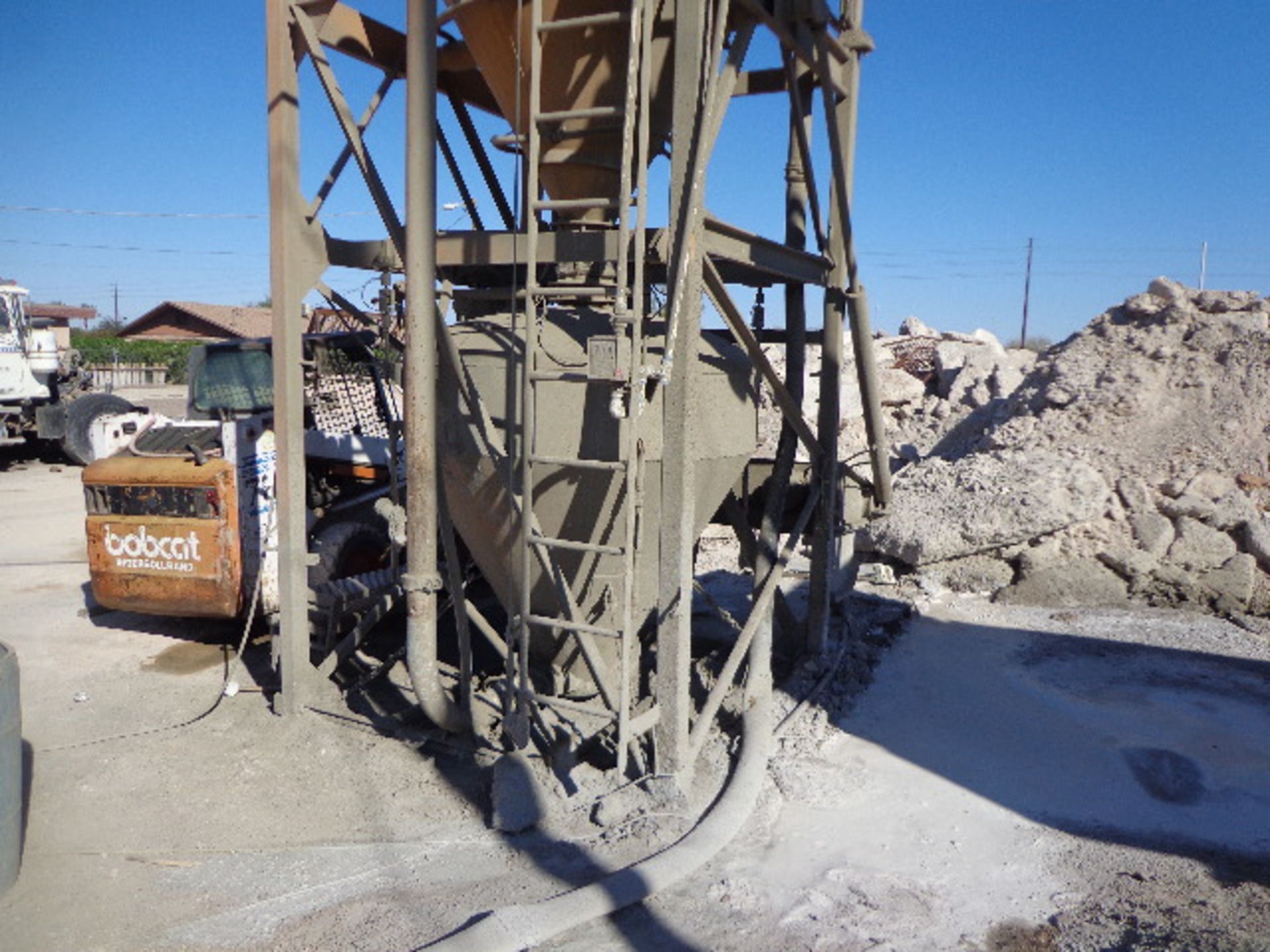 FASTWAY PORTABLE CONCRETE BATCH PLANT, SILO TRAILER, COMPLETE - Image 6 of 14