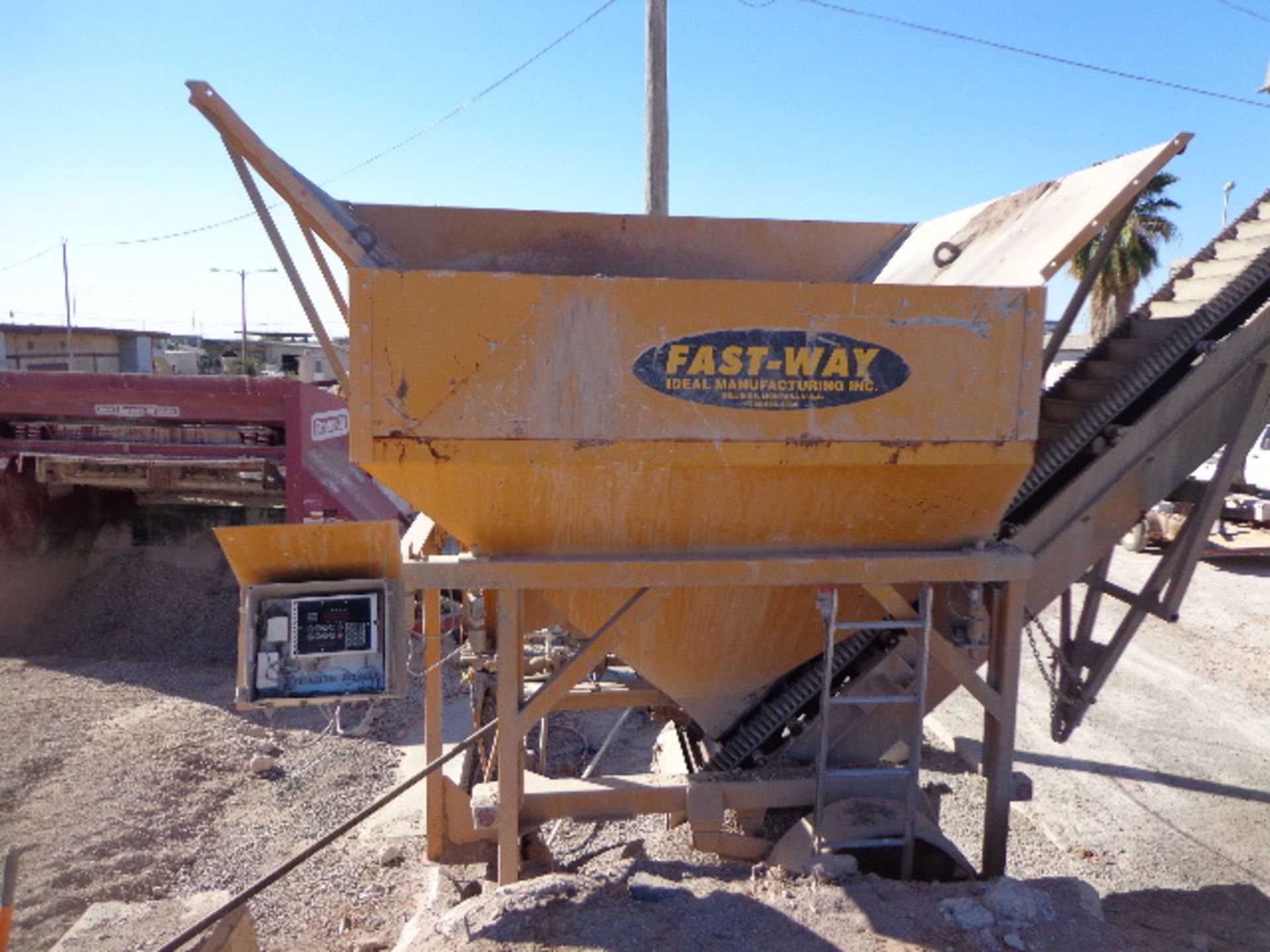 FASTWAY PORTABLE CONCRETE BATCH PLANT, SILO TRAILER, COMPLETE - Image 4 of 14