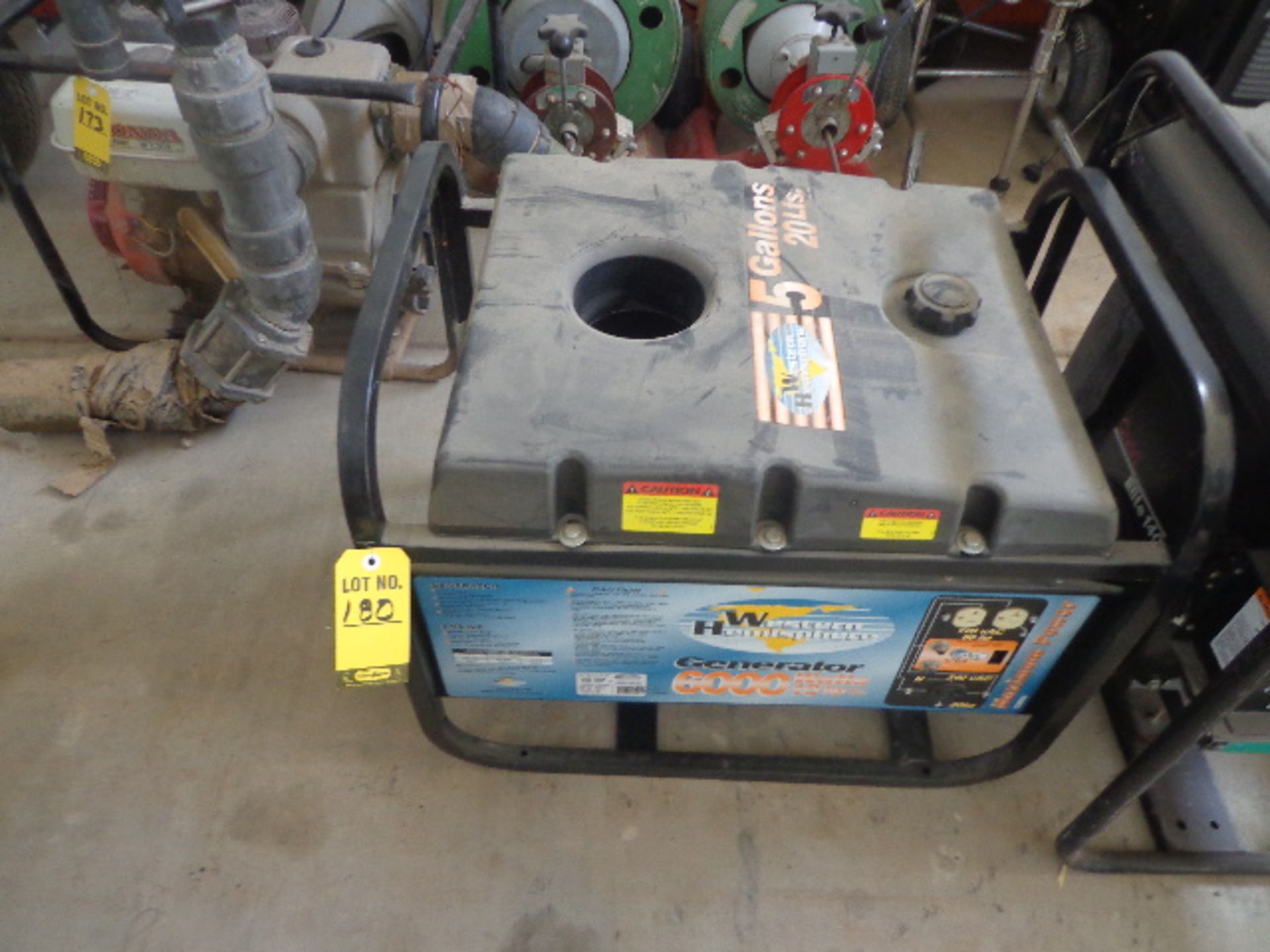 WESTERN HEMISPHERE 6000W GAS POWERED GENERATOR