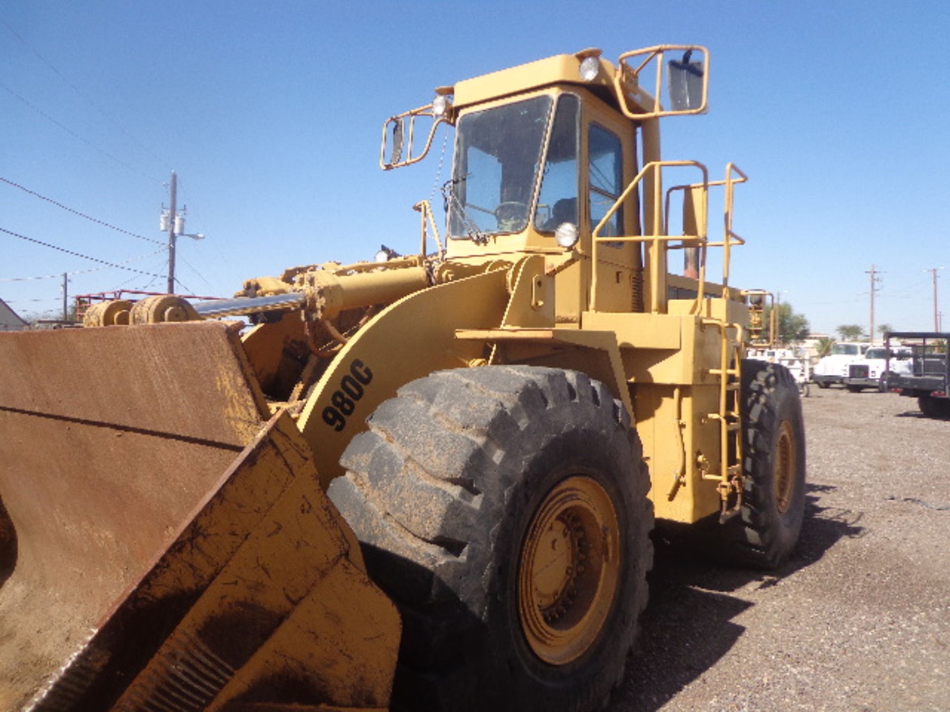 1985 CAT 980C WHEEL LOADER  63X6074, 51690 HRS. - Image 3 of 4