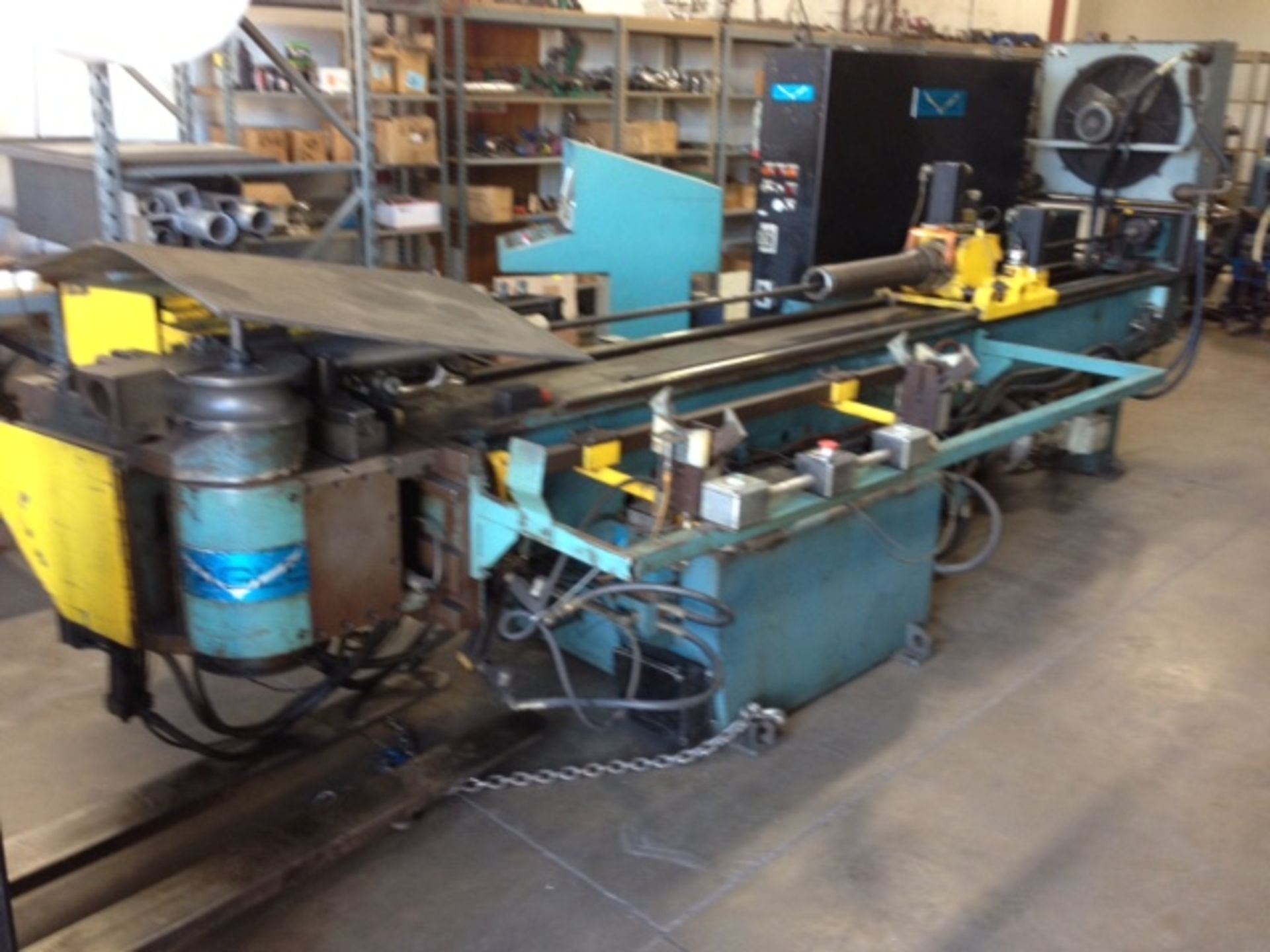 EAGLE MDL. EPT 75, 3" CNC TUBE BENDER, SN. 91652  LOCATED AT: C & M
