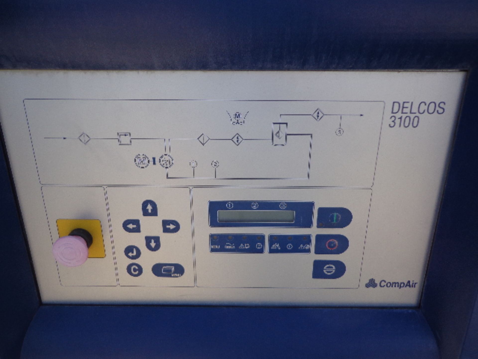 2006 COMPAIR MDL. L37-9 ROTARY SCREW AIR COMPRESSOR SN. 100010844/008 - Image 2 of 4