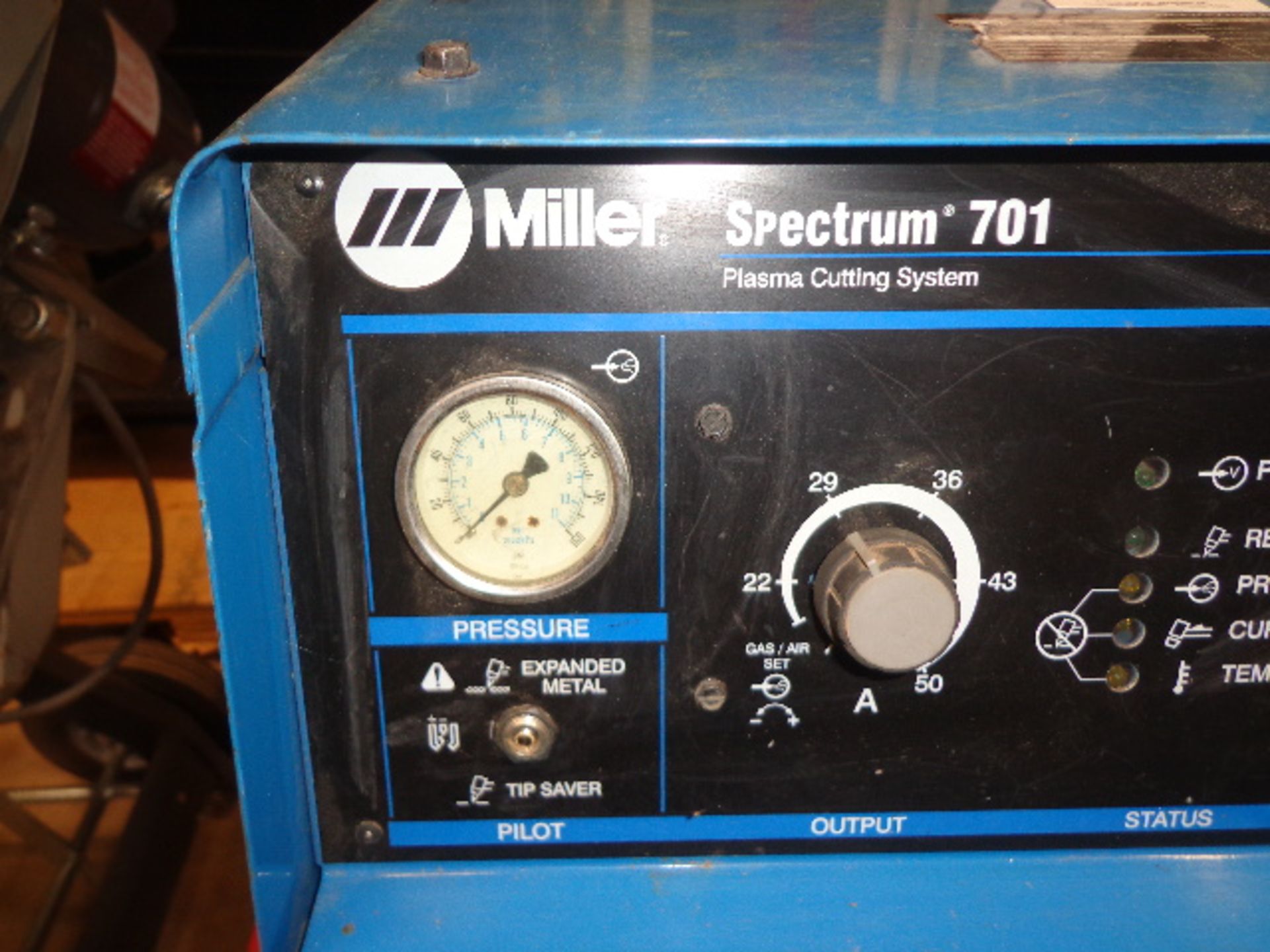 MILLER SPECTRUM 701 PLASMA CUTTER W/ CART - Image 2 of 2