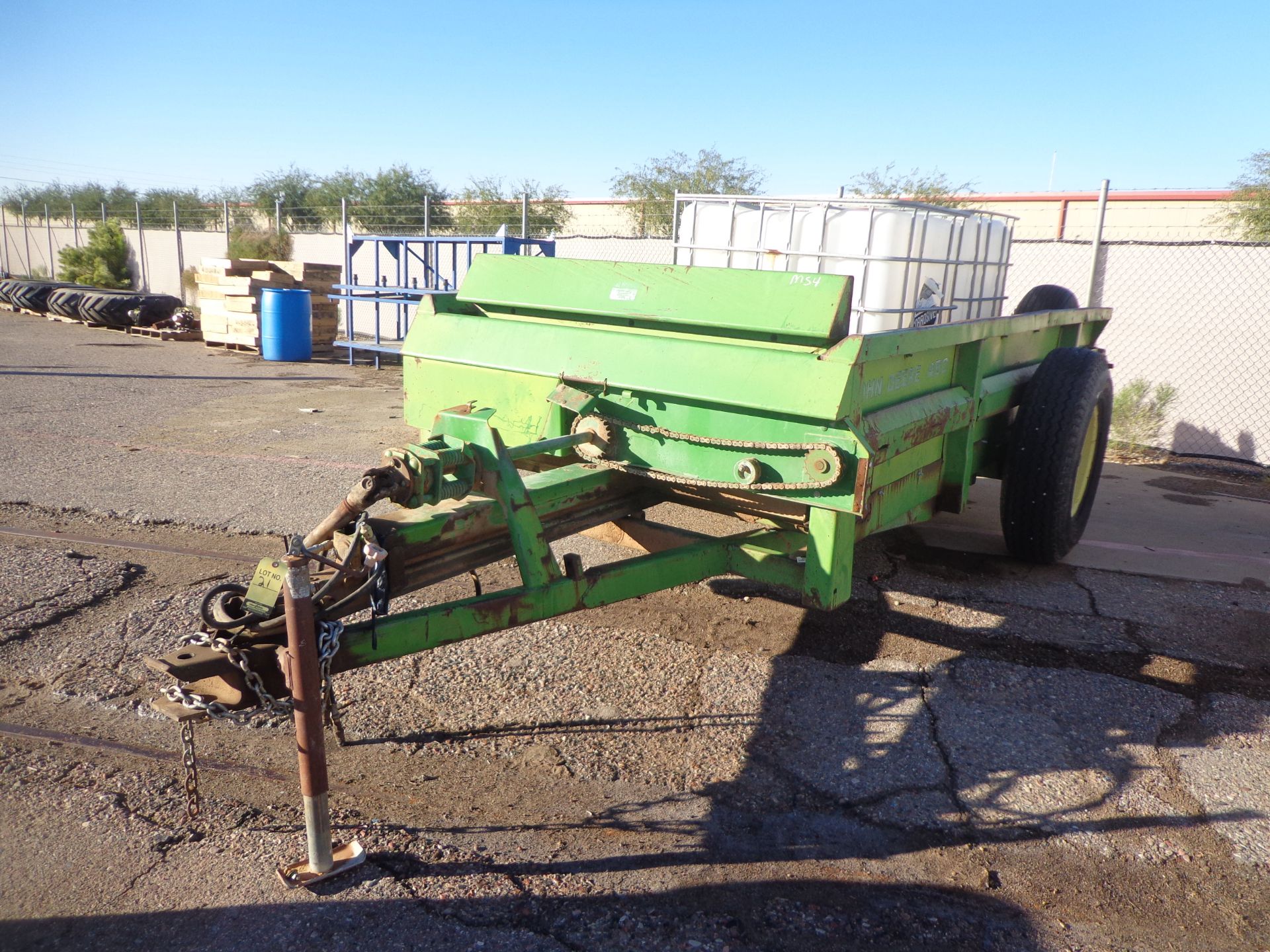 JOHN DEERE 450 POWER FEED WAGON