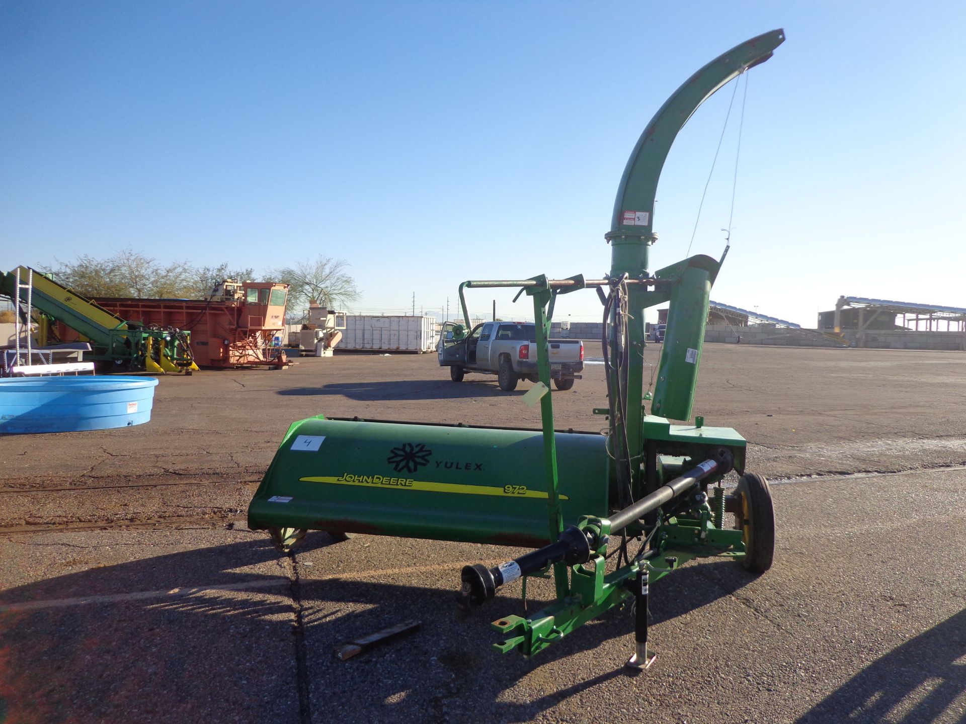 JOHN DEERE 972 FLAIL CHOPPER SN. HIT00972XKDA005508