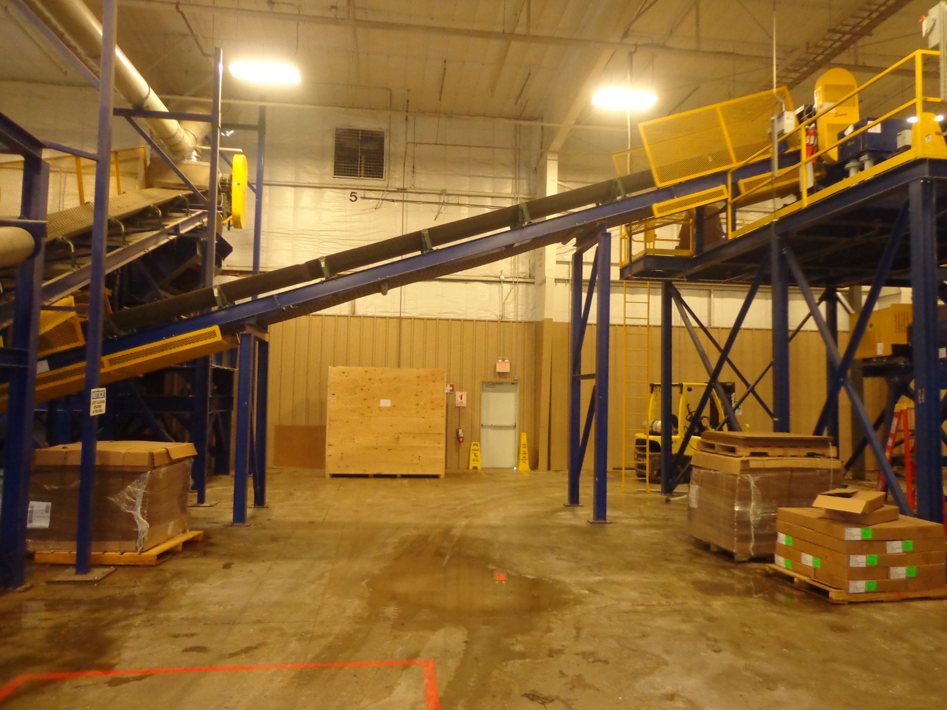 WEST SALEM MACHINERY 60' X 36" WEIGH BELT INFEED CONVEYOR TO THAYER , NOT INCLUDING THAYER - Image 2 of 11