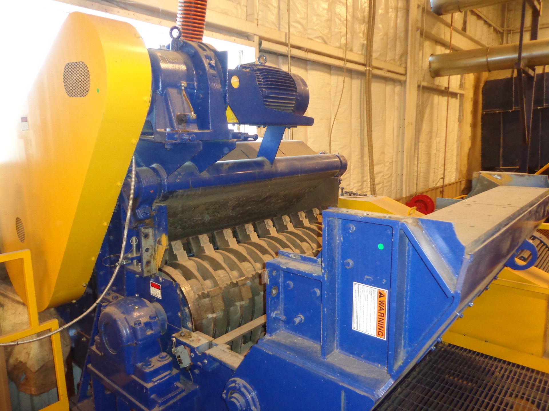 WEST SALEM MACHINERY MDL. 3466 BHBP HORIZONTAL HOG GRINDER SN. 756311,  66" X 16" FEED OPENING WTH - Image 2 of 9