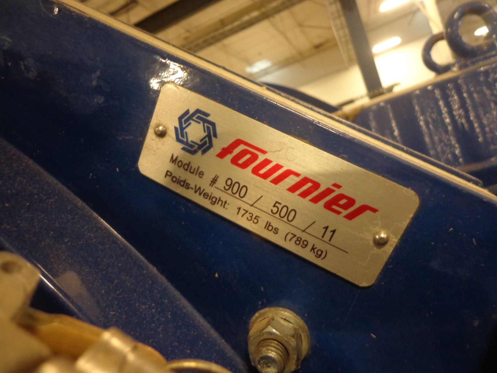 FORNIER ROTARY PRESS MDL 4(6)-900-6000CV SN. PR-11-0243 (SOLD SUBJECT TO BULK BID OFFERING) - Image 6 of 7