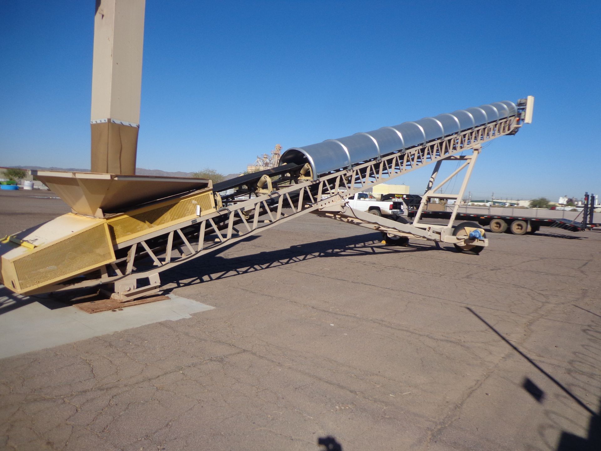 60' X 24" RADIAL STACKER CONVEYOR (SOLD SUBJECT TO BULK BID OFFERING) - Image 2 of 5