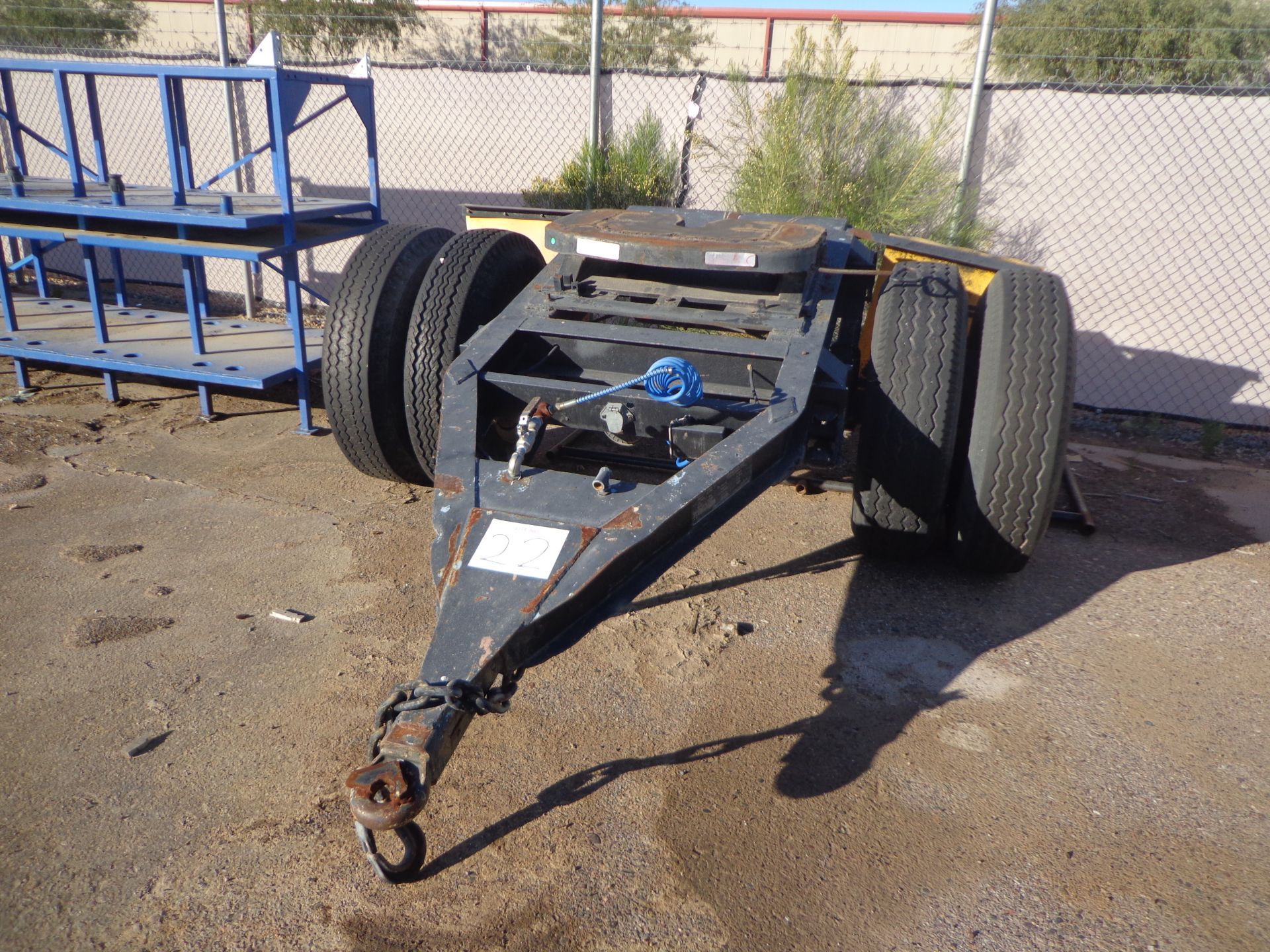 DORSEY 5TH WHEEL TANDEM AXLE TRAILER DOLLY