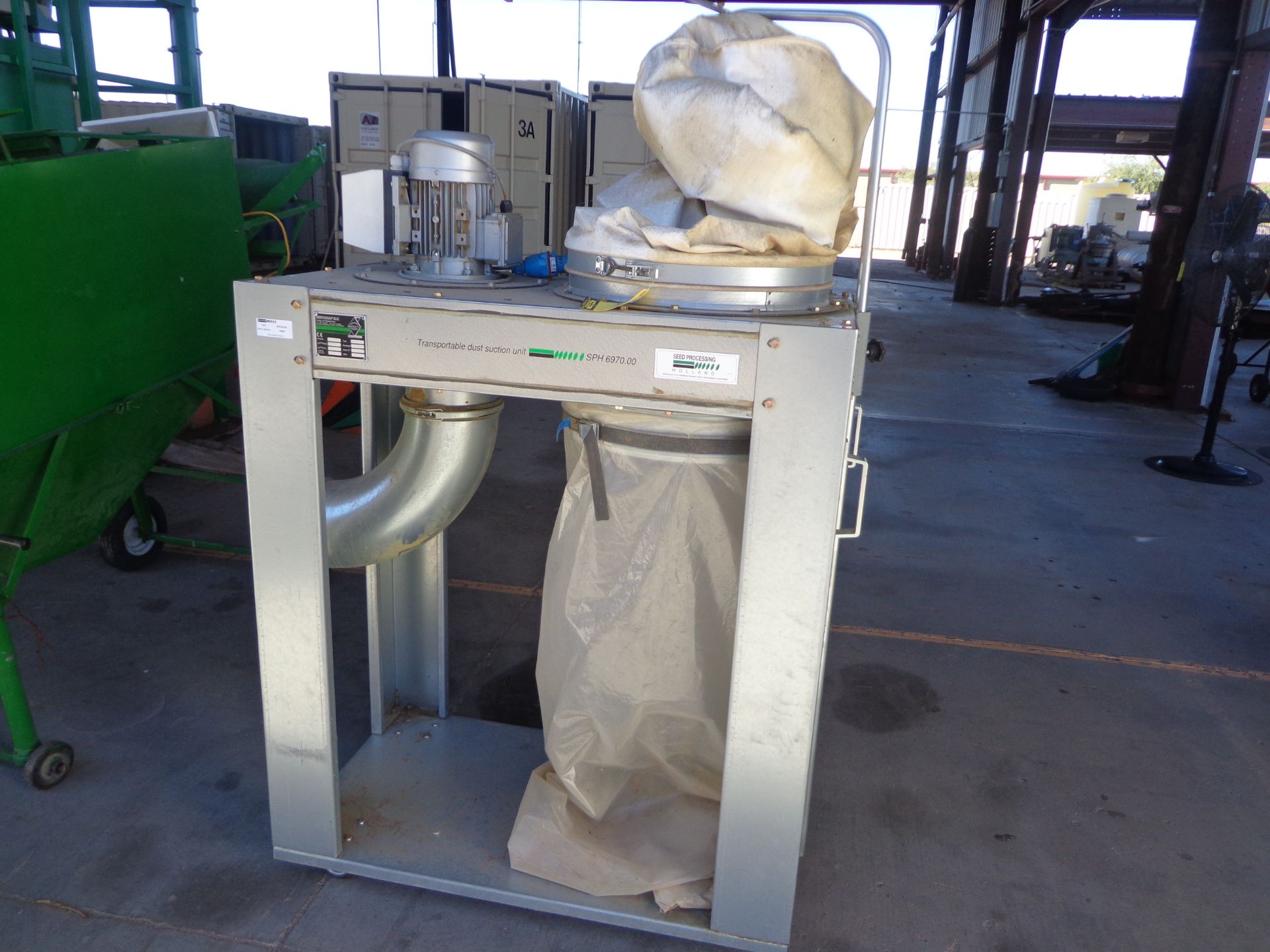 HOLLAND TRANSPORTABLE DUST SUCTION UNIT SPH-920.00