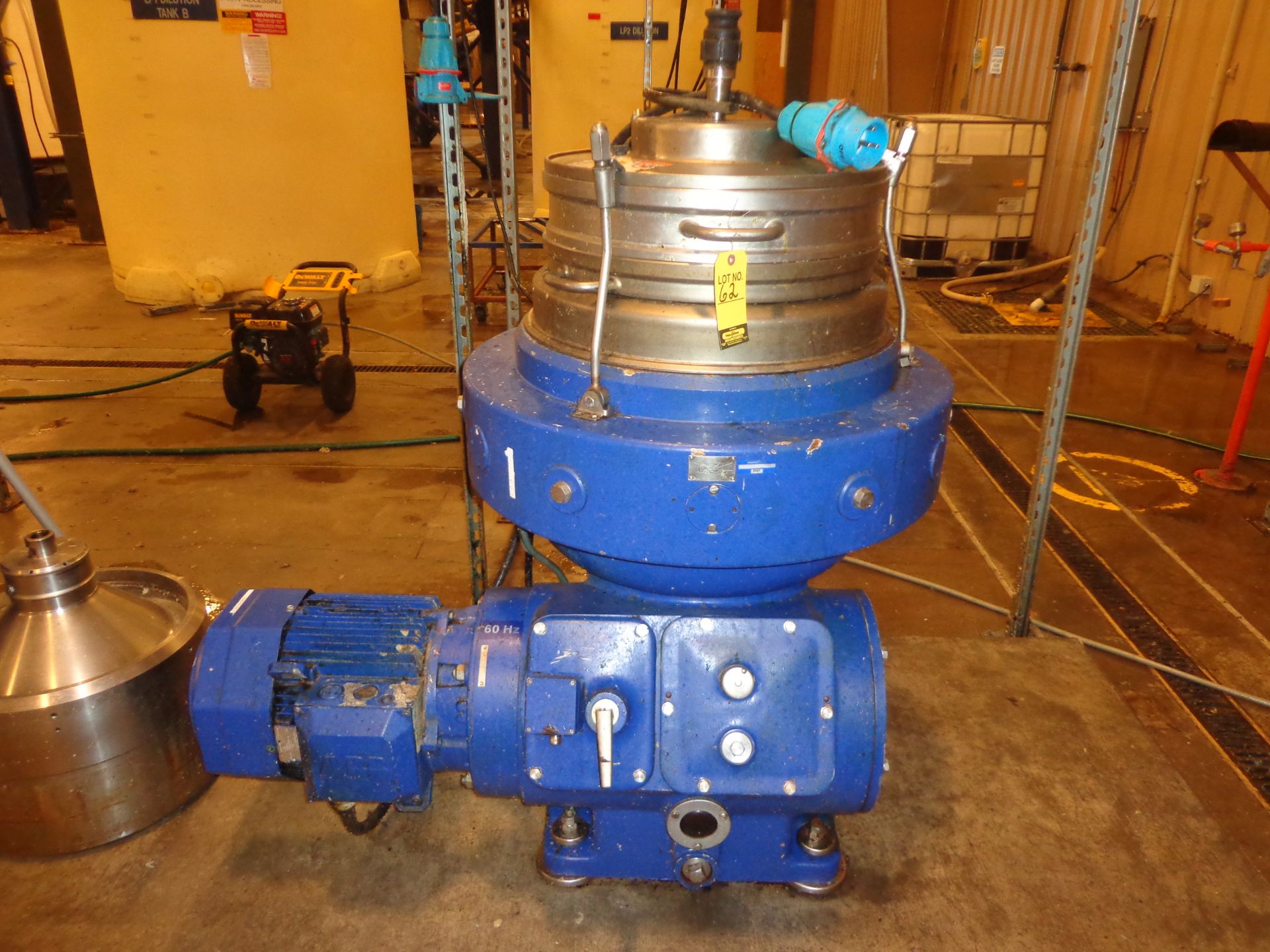 2011 ALFA LAVAL CENTRIFUGE SPERATOR TYPE LRB710A-74CM (SOLD SUBJECT TO BULK BID OFFERING) - Image 2 of 4