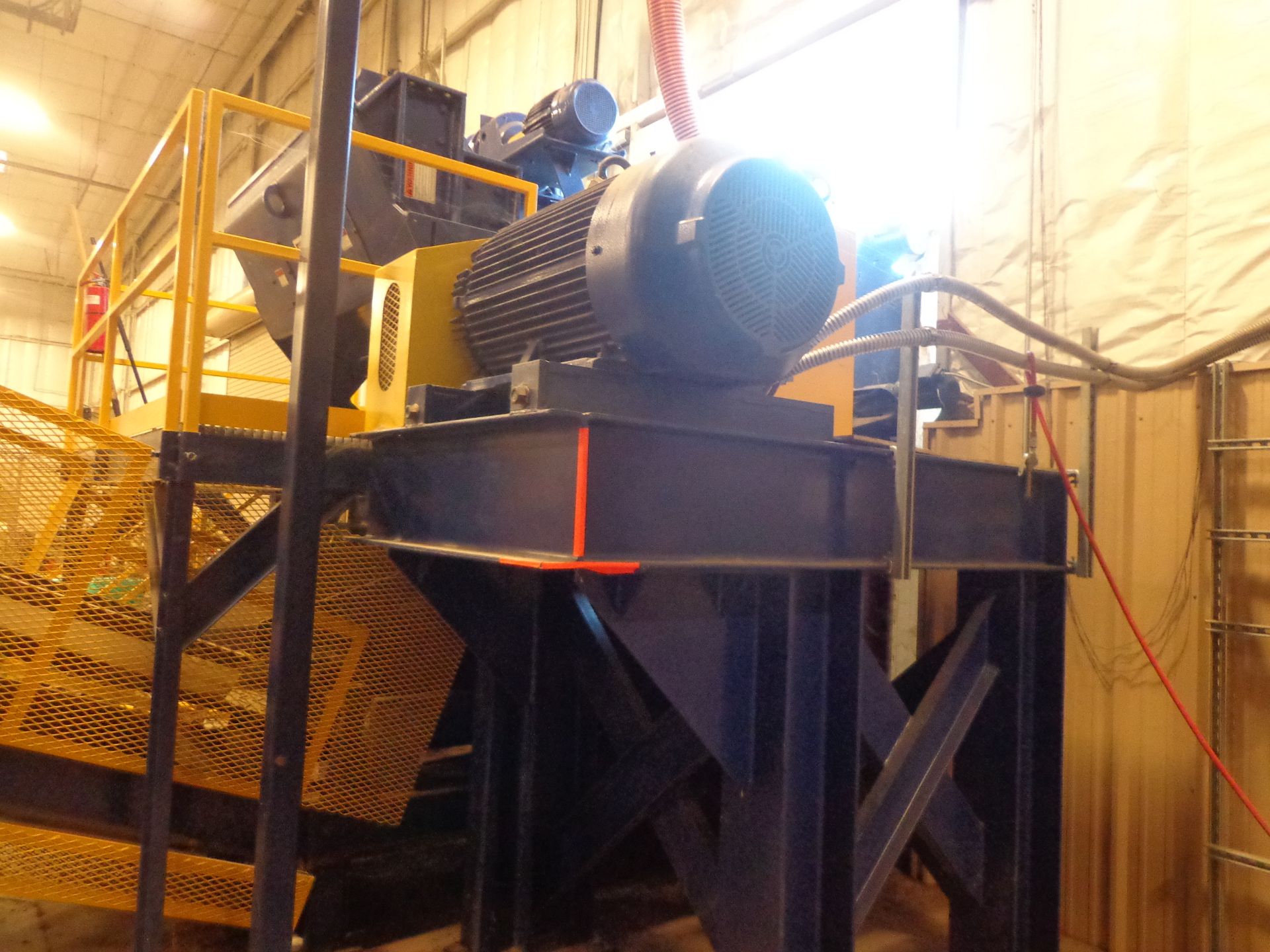 WEST SALEM MACHINERY MDL. 3466 BHBP HORIZONTAL HOG GRINDER SN. 756311,  66" X 16" FEED OPENING WTH - Image 8 of 9