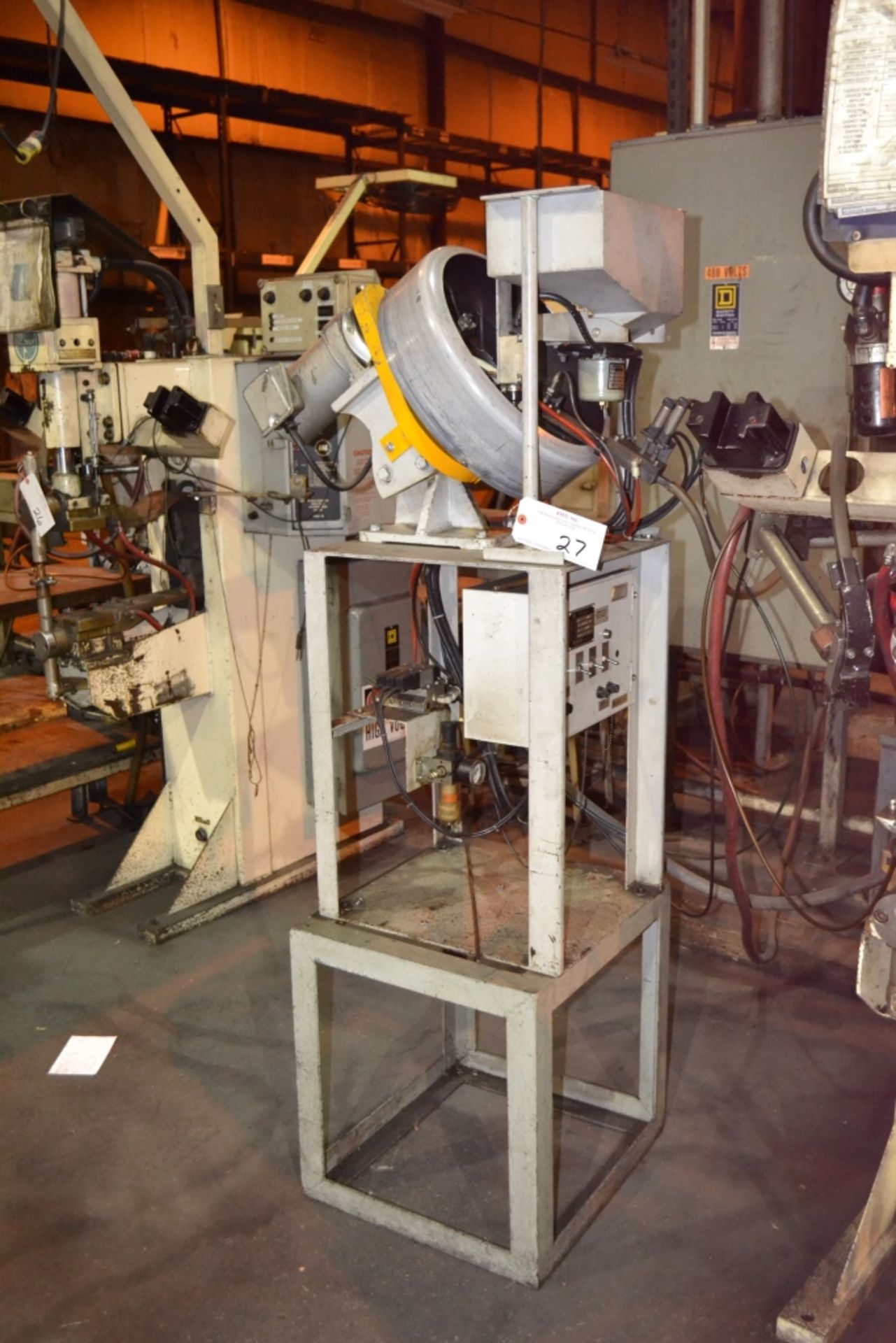 G.E. Schmidt Inc. Model Proline 1475-18IL 75-KVA Spot Welder, Air Operated Head; Nut Feed System; - Image 2 of 4