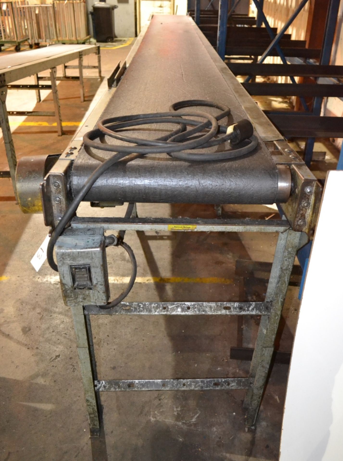 Power Belt Conveyor, Approximately 24' x 20" - Image 2 of 3