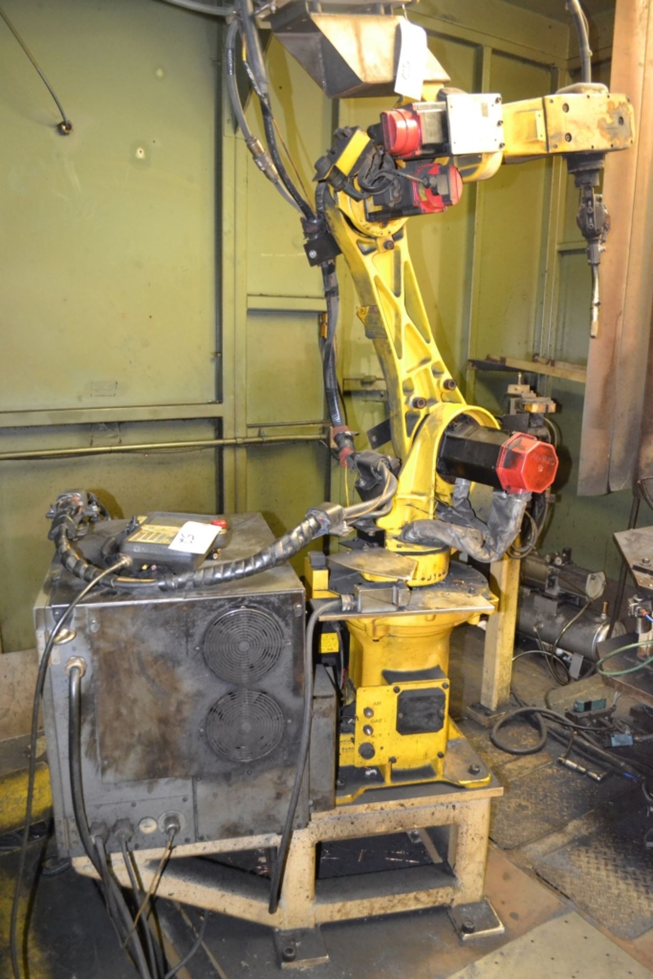 Fanuc Model Arc Mate Robotic Welding System Consisting Of: Completely Enclosed Cell w/ (2) Fanuc Arc - Image 3 of 9