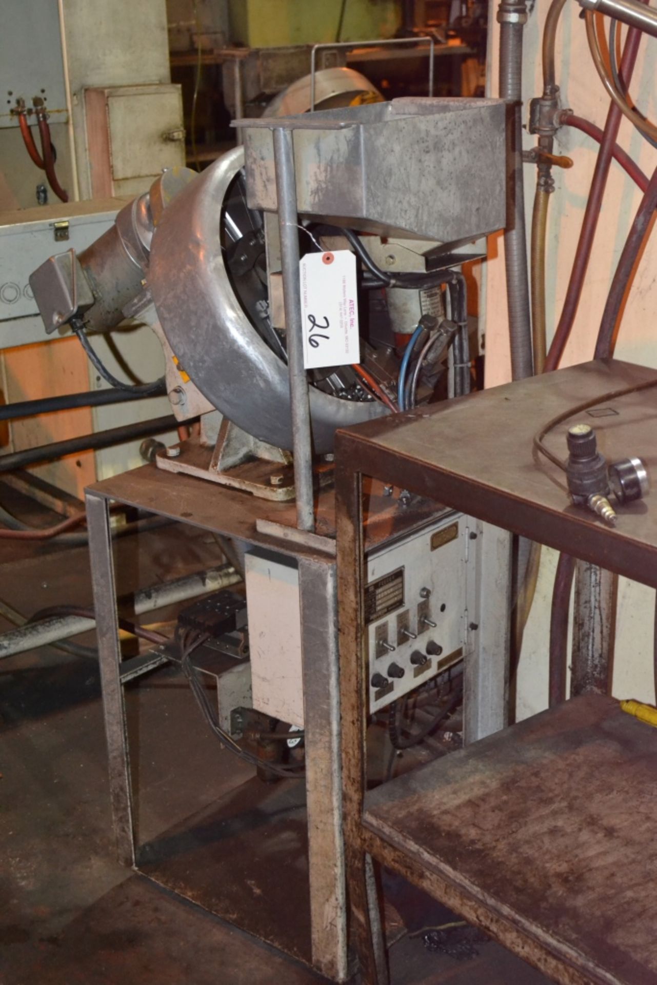G.E. Schmidt Inc. Model Proline 1475-18IL 75-KVA Spot Welder, Air Operated Head; Nut Feed System; - Image 3 of 4