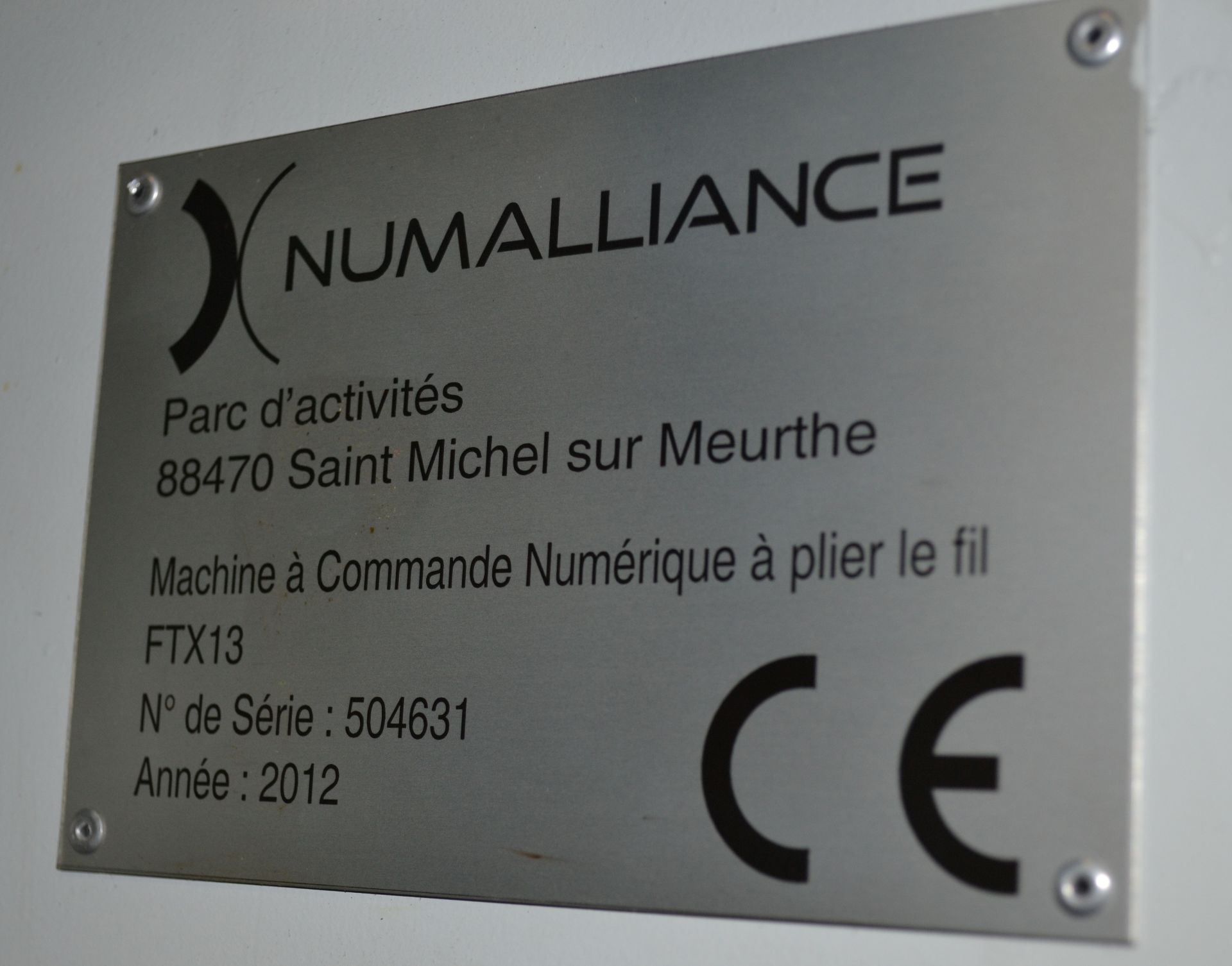 Numalliance CNC Bending Machine - Image 8 of 15