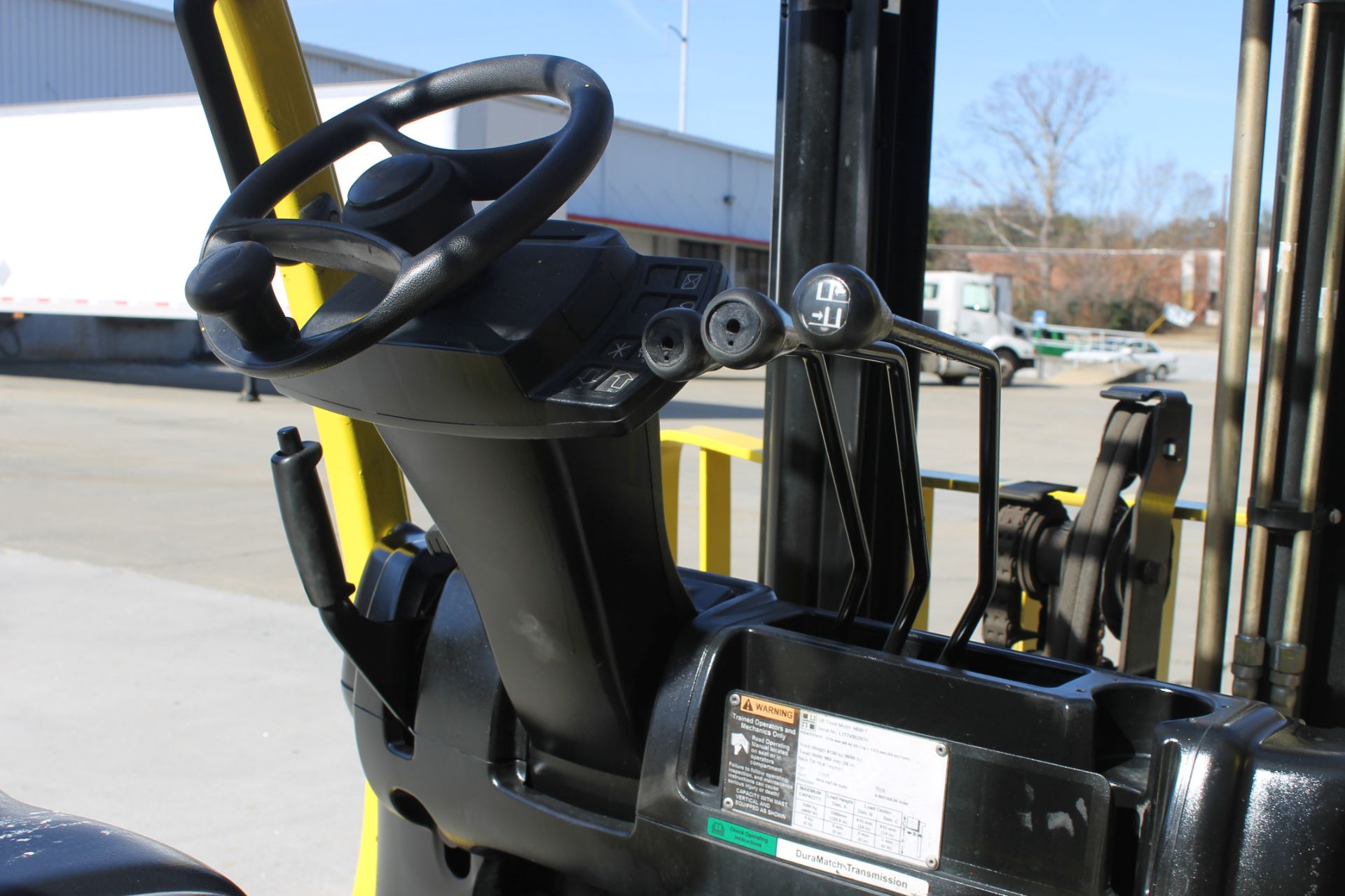 2010 HYSTER H50FT DIESEL FORK LIFT, CAPACITY: 5000 LBS.  MODEL: H50FT CAPACITY: 5000 LBS. MAX - Image 9 of 9