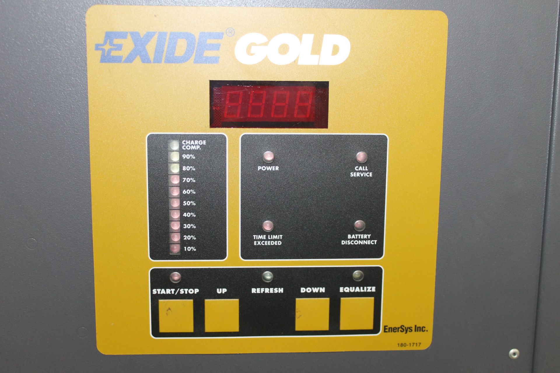EXIDE GOLD ELECTRIC FORKLIFT BATTERY CHARGER, 24V - Image 3 of 4