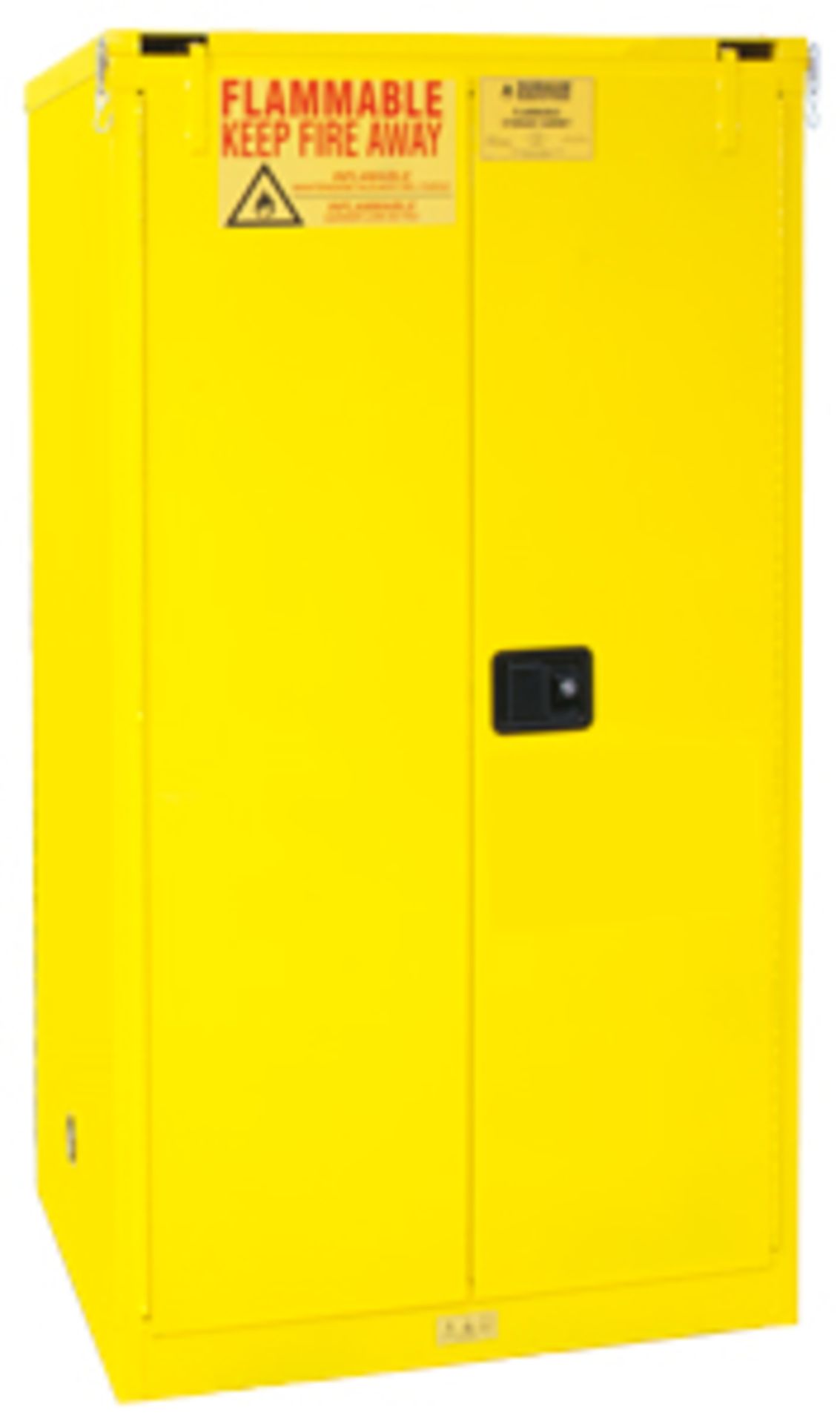 90 GALLON NEW FLAMMABLE SELF CLOSING SAFETY STORAGE CABINET,