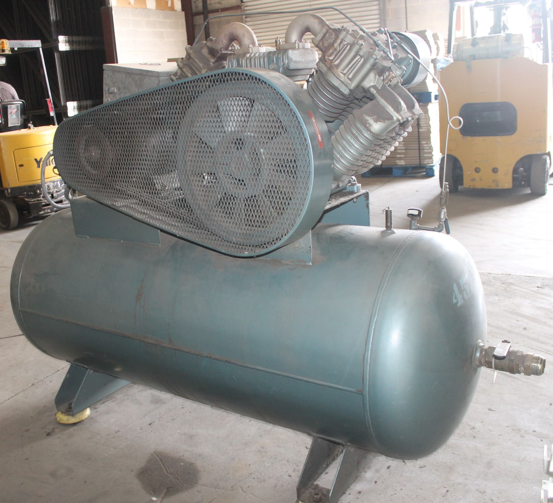 SAYLOR-BEALL 25 HP INDUSTRIAL QUALITY AIR COMPRESSOR, - Image 9 of 11