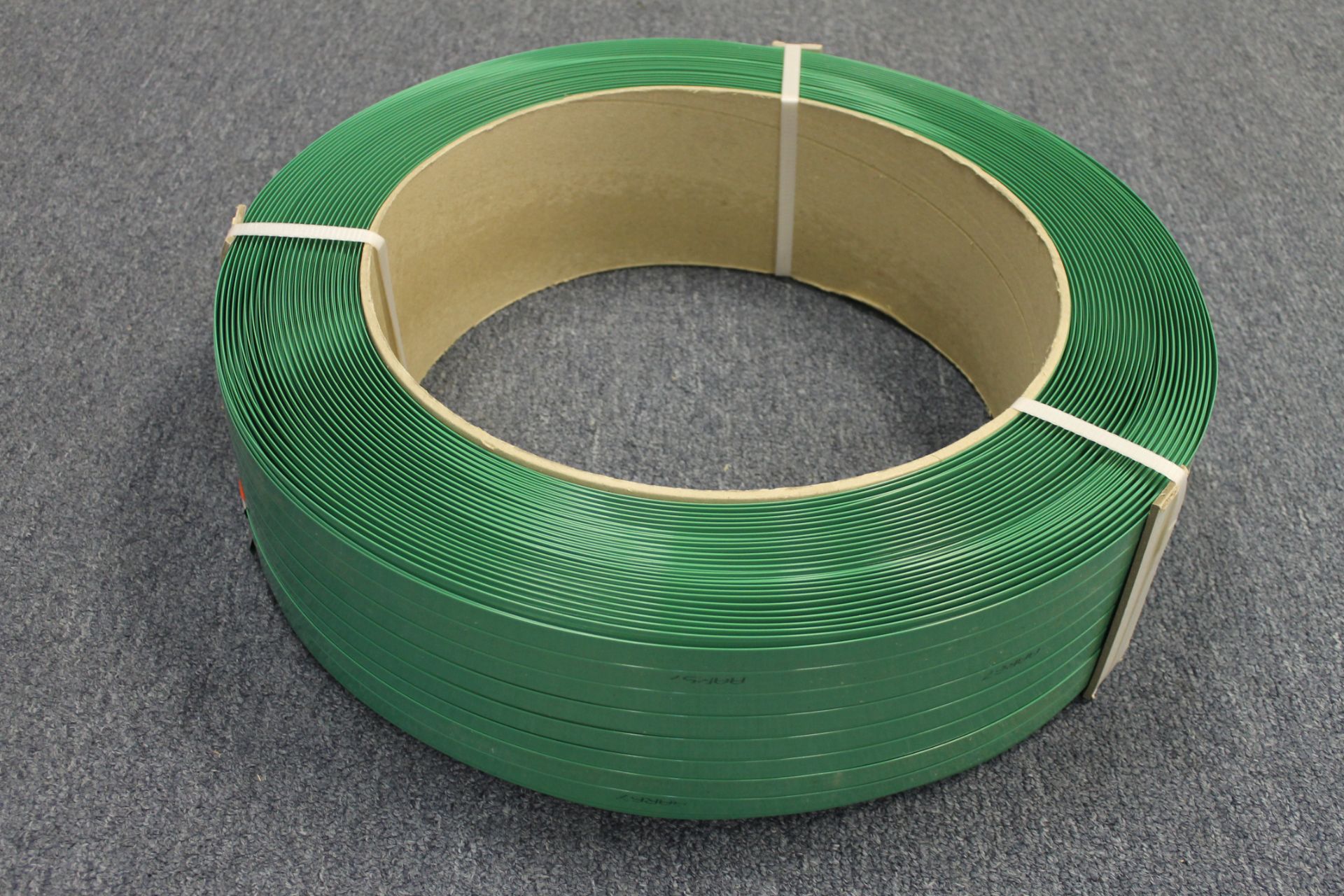 5/8" X .035 POLYESTER STRAPPING, 4000 FT LONG,