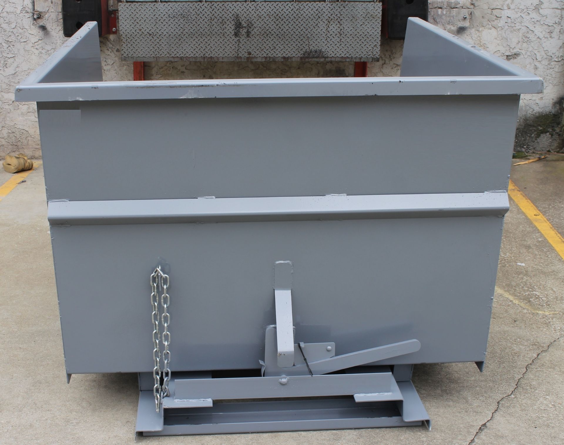 2 CU YARD SELF DUMPING HOPPER (NEW), 4000 LB CAP - Image 6 of 6