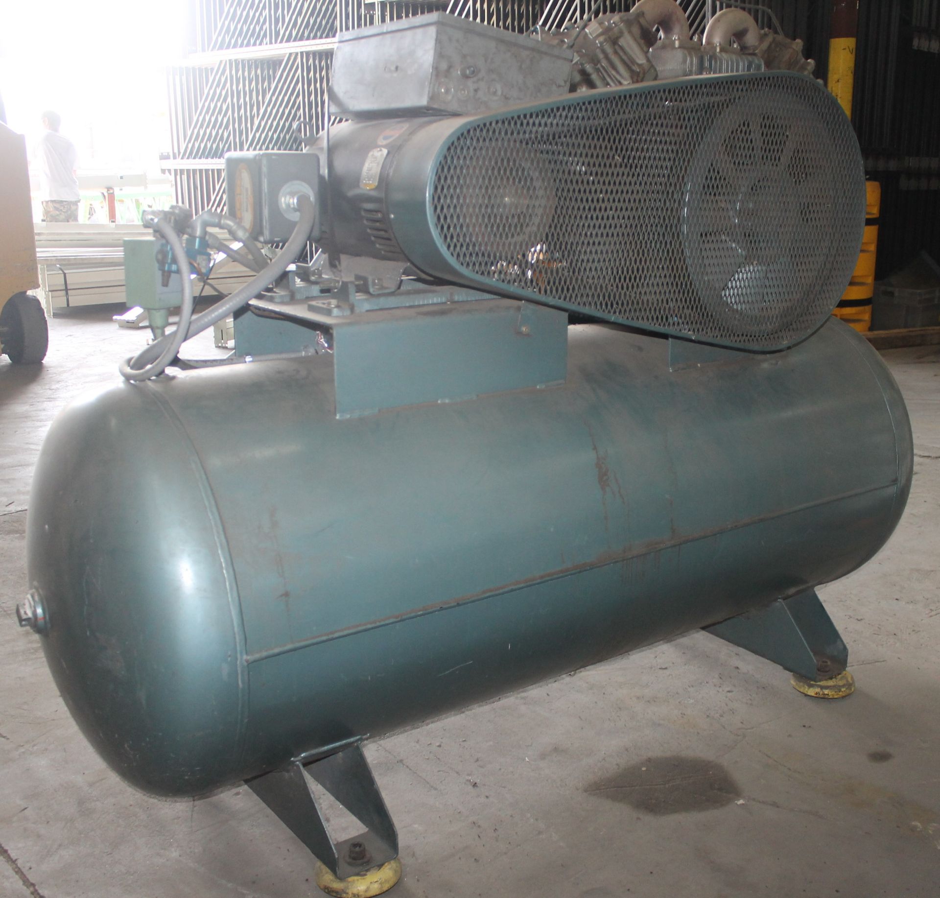 SAYLOR-BEALL 25 HP INDUSTRIAL QUALITY AIR COMPRESSOR, - Image 8 of 11