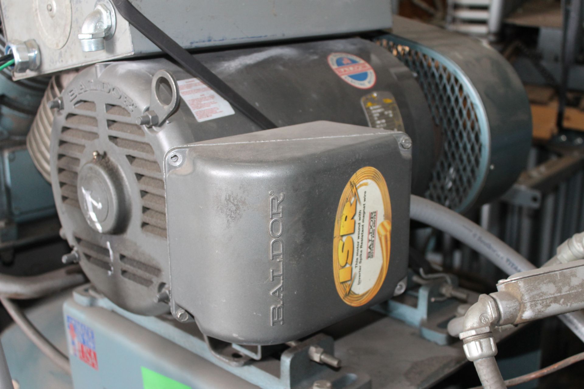 SAYLOR-BEALL 25 HP INDUSTRIAL QUALITY AIR COMPRESSOR, - Image 6 of 11