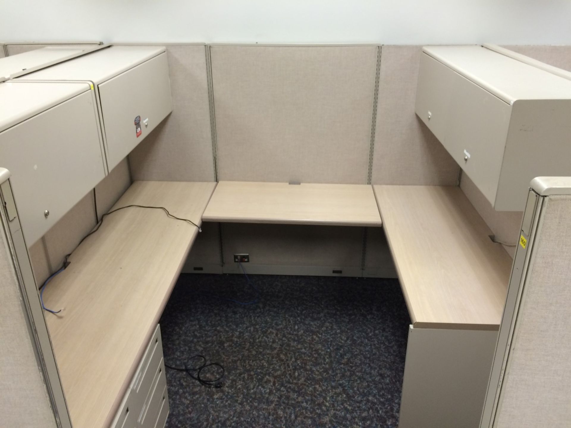 LOT OF OFFICE CUBICLES AS PER DRAWING. 3 OFFICES - Image 6 of 6