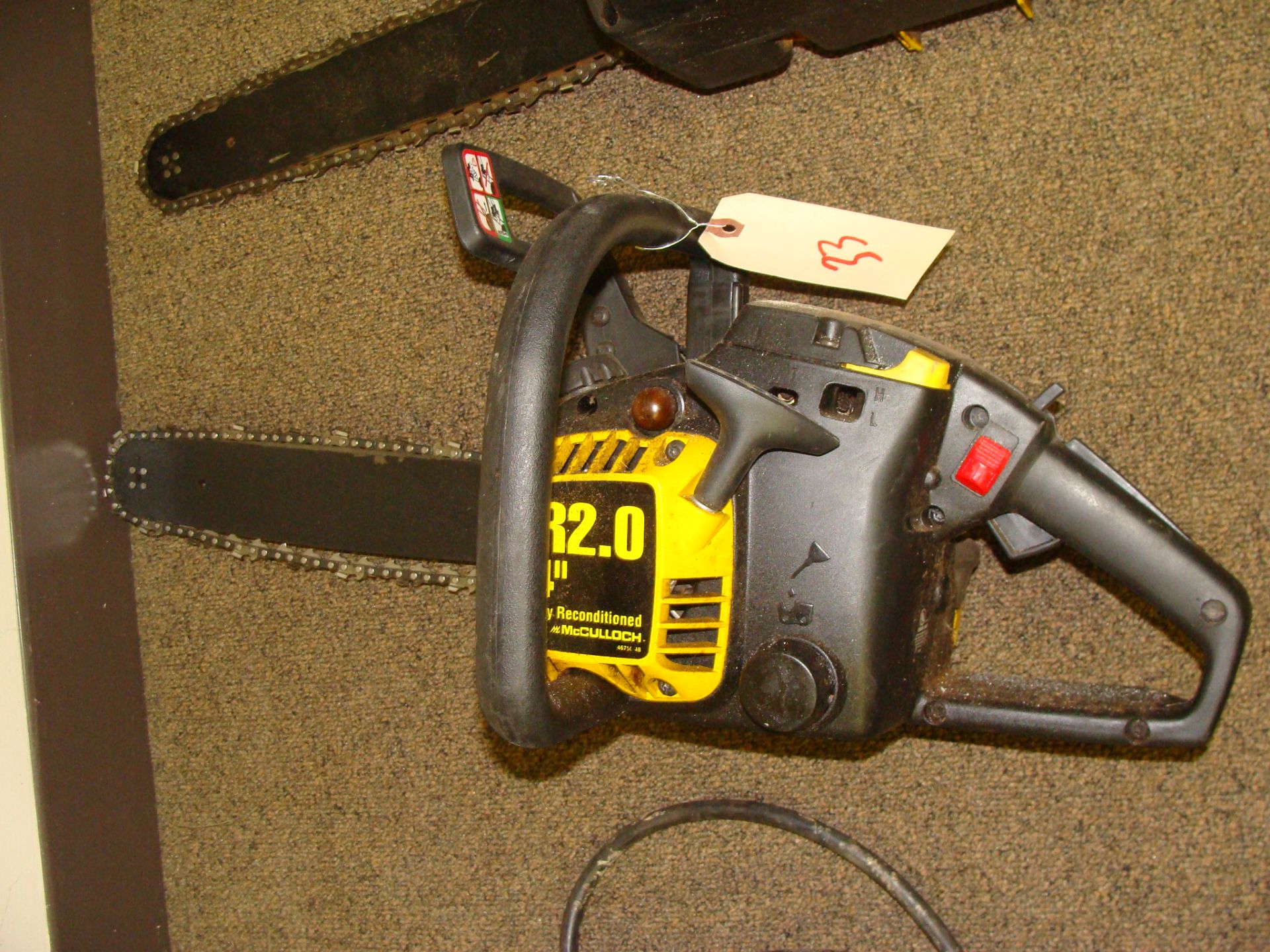 Mcculloch 14 inch gas chainsaw