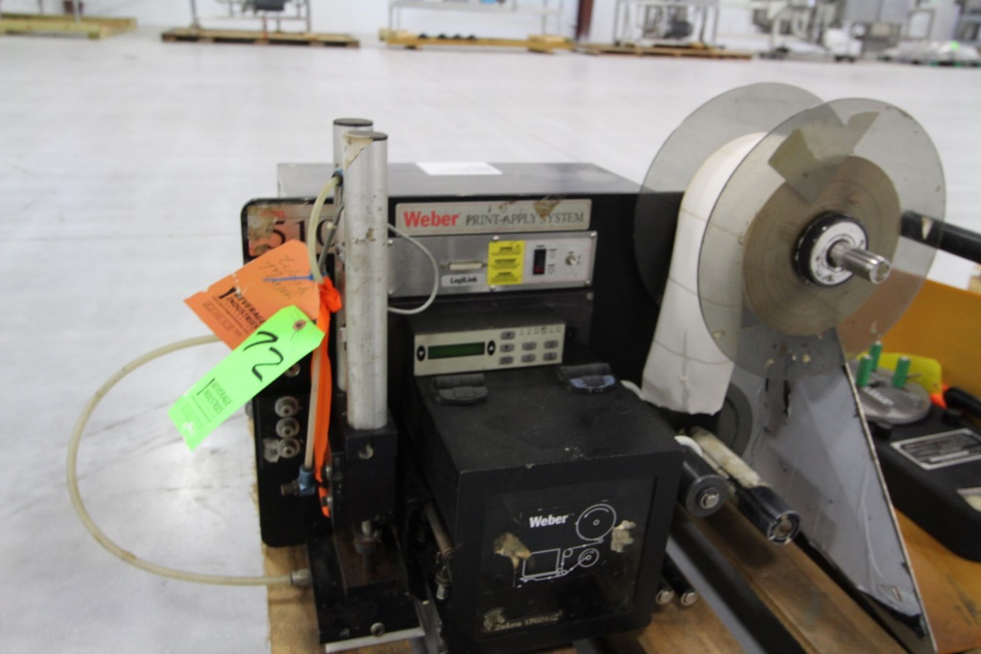 Weber Print and Apply Labeler - Image 2 of 3