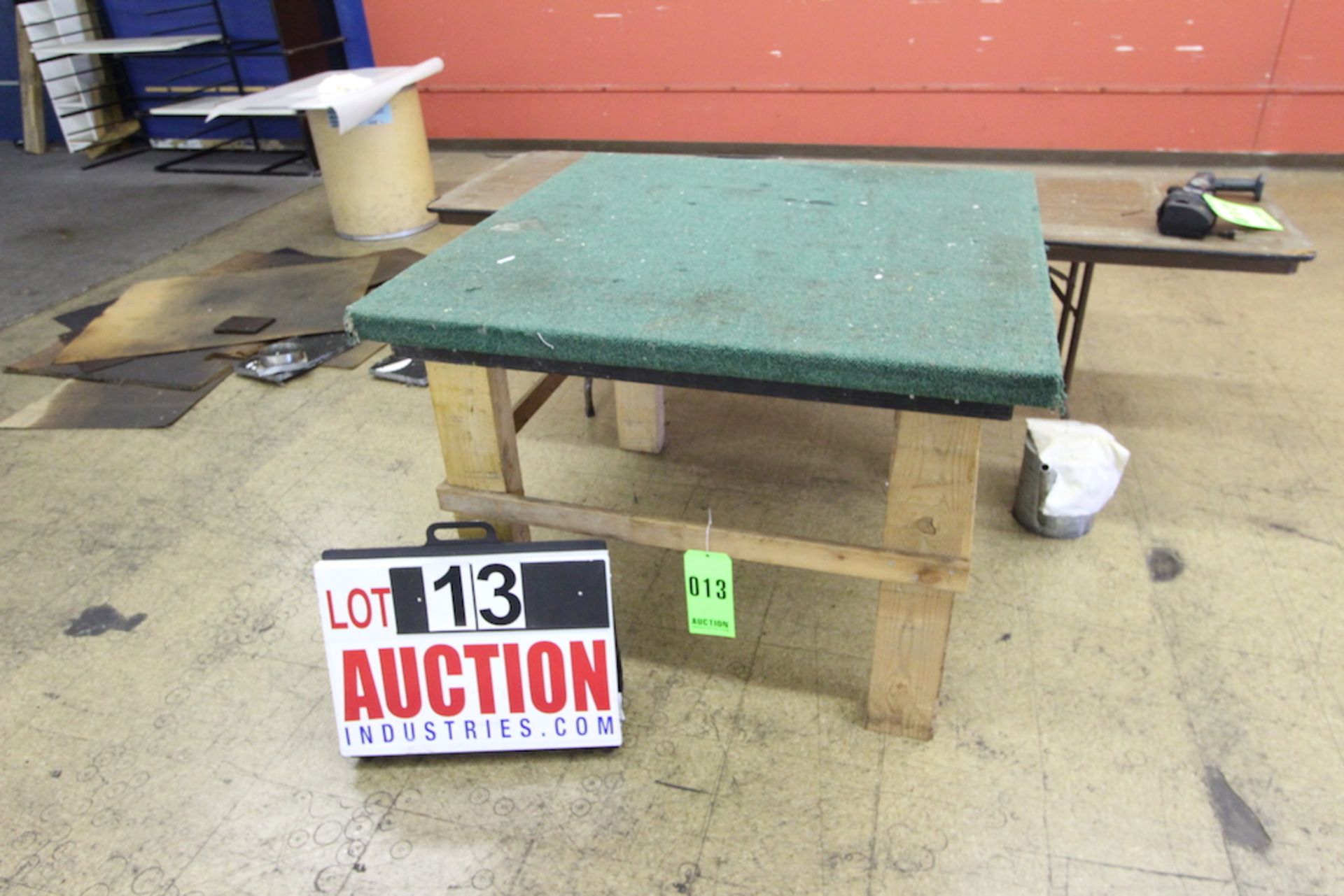 Lot of 8 Prep Tables