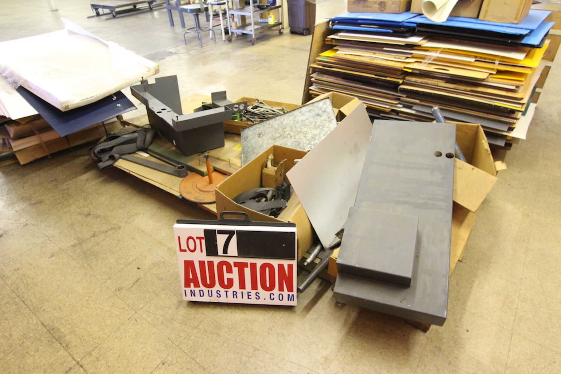 Lot of Parts and Materials for Die Cutting Line - Image 3 of 4