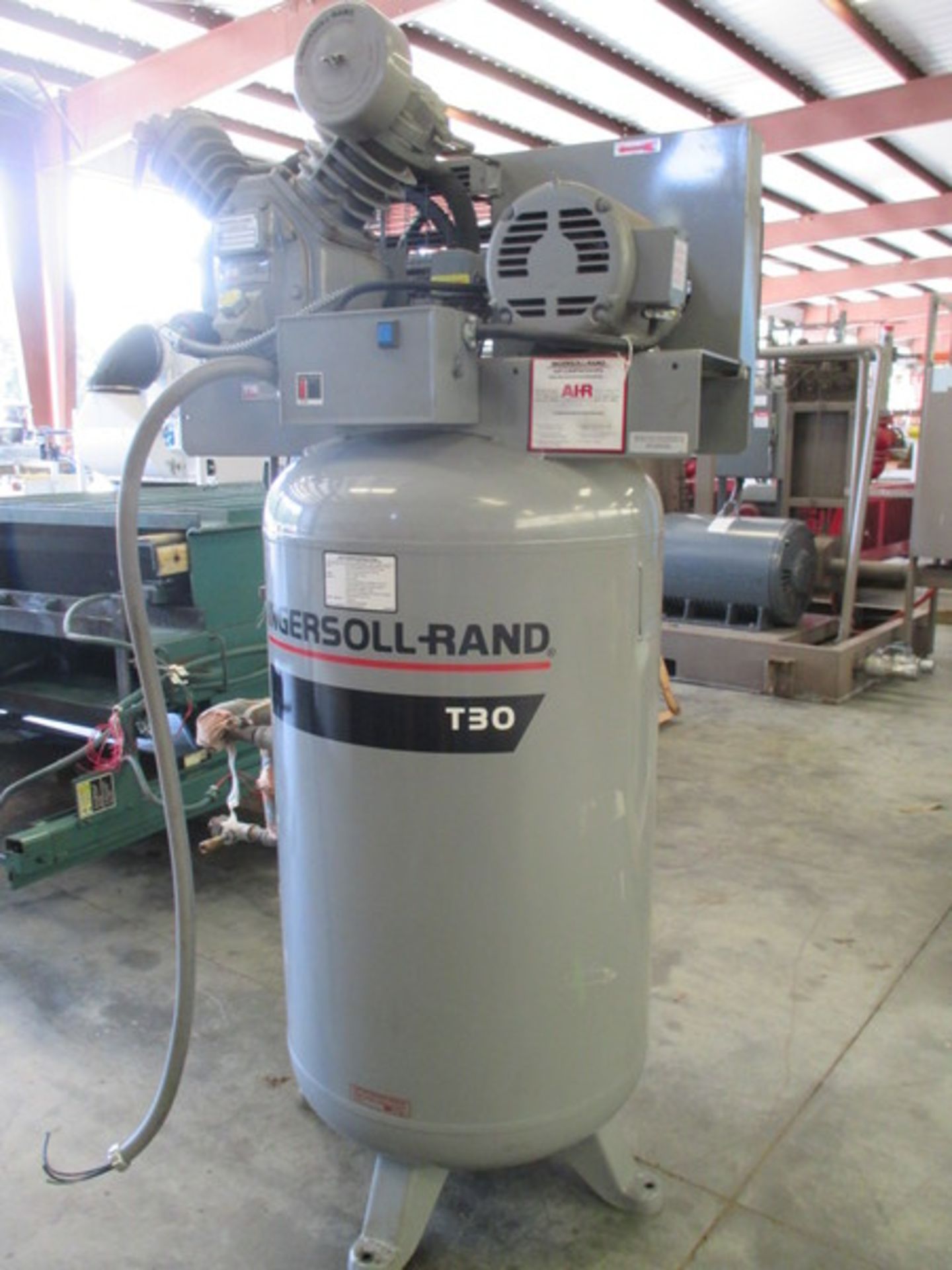 Ingersol Rand T30 Reciprocating Air Compressor