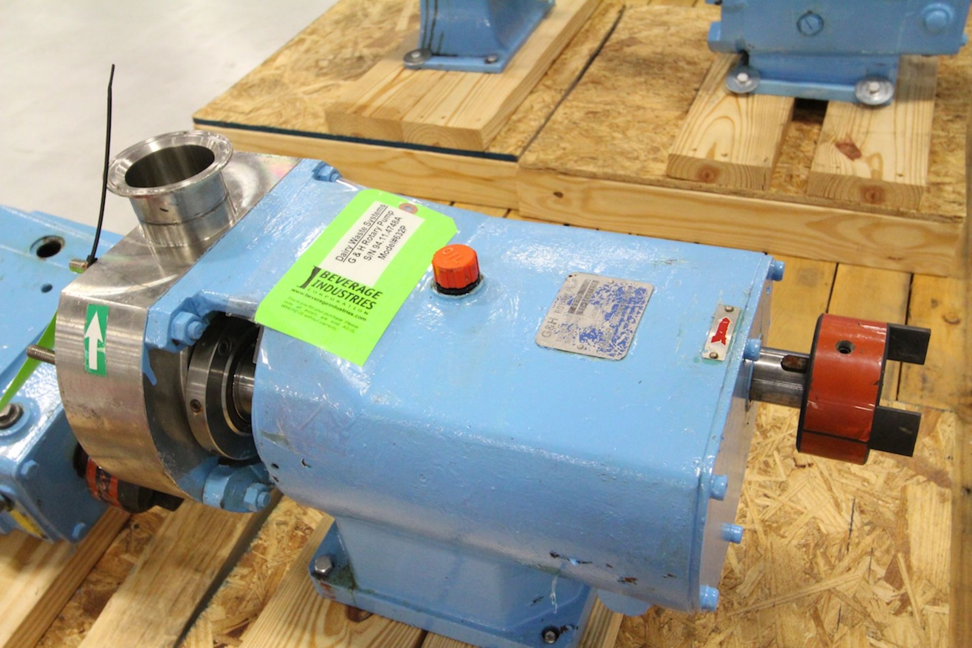 Waukesha Positive Displacement Pump Head