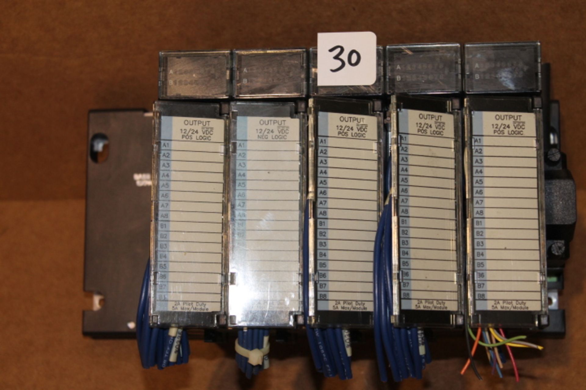 Fanuc 90/30 series rack with cards