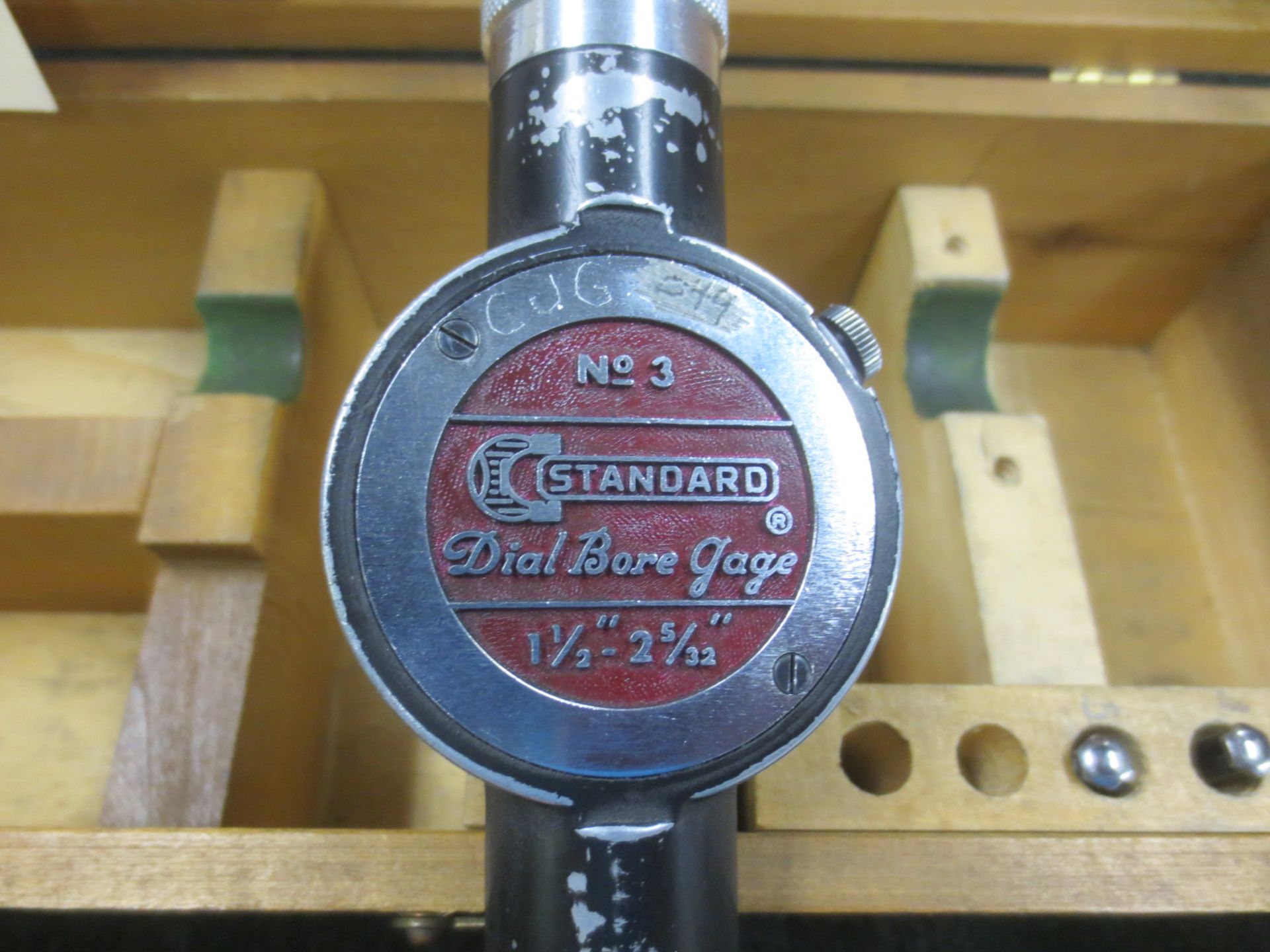 Standard Dial Bore Gage, No. 3, 1 1/2'' - 2 5/32'', With Case - Image 2 of 2