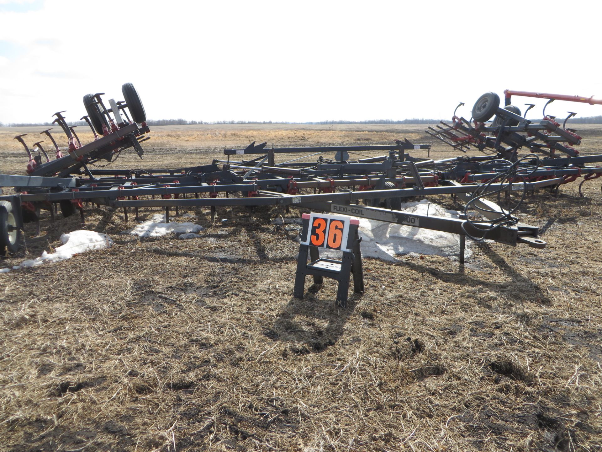 Flexicoil 400 field cultivator 54ft 4 row mulchers