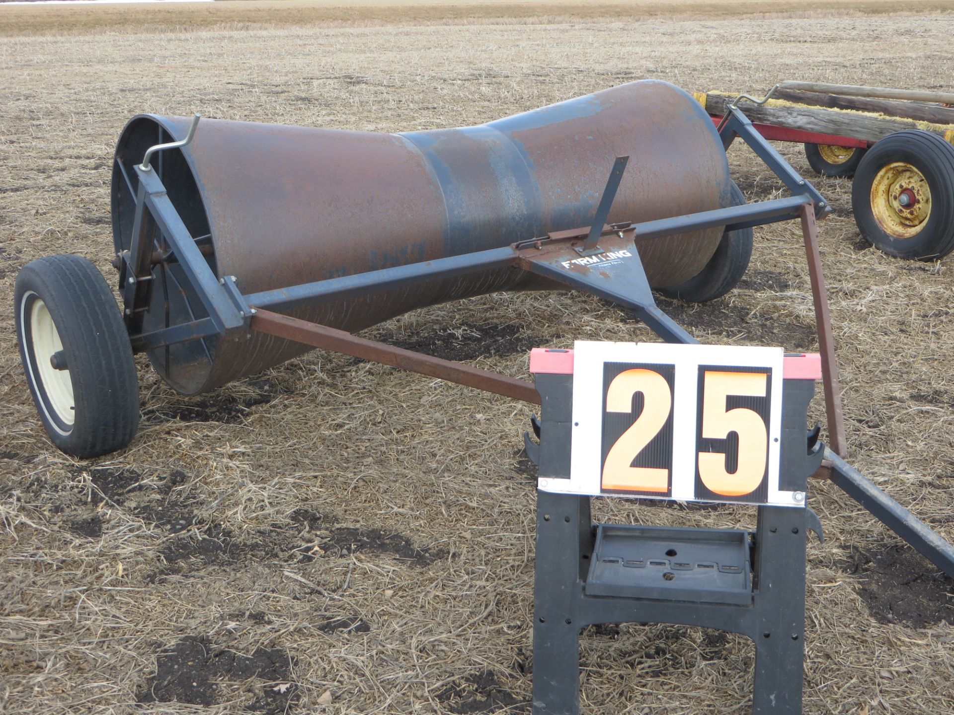 Metal farm king 8 ft swath roller