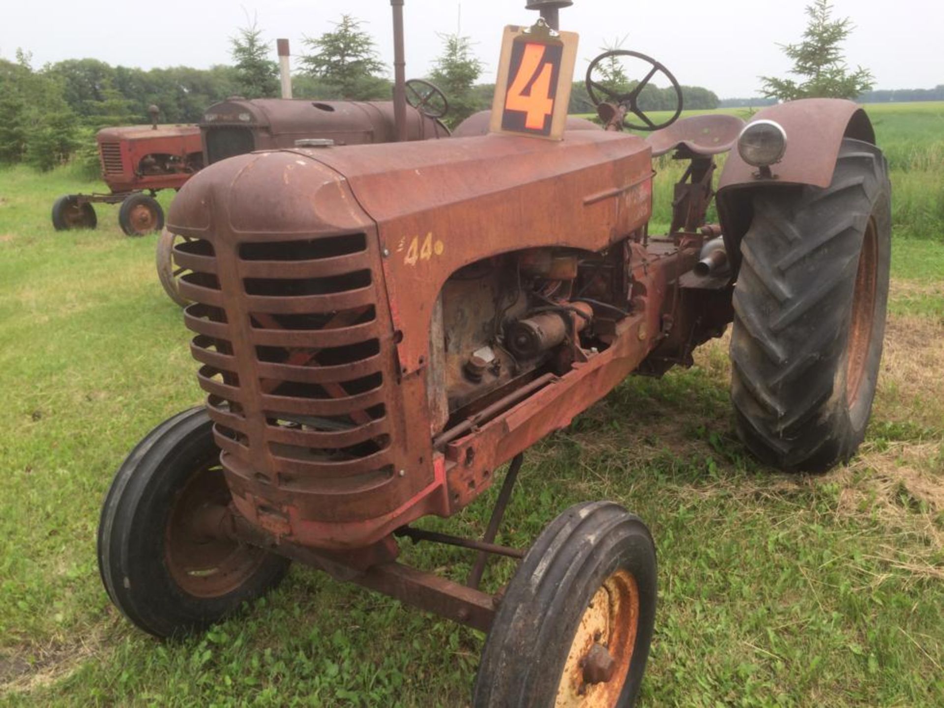 Massey Harris 44 Gas NO SERIAL NUMBER