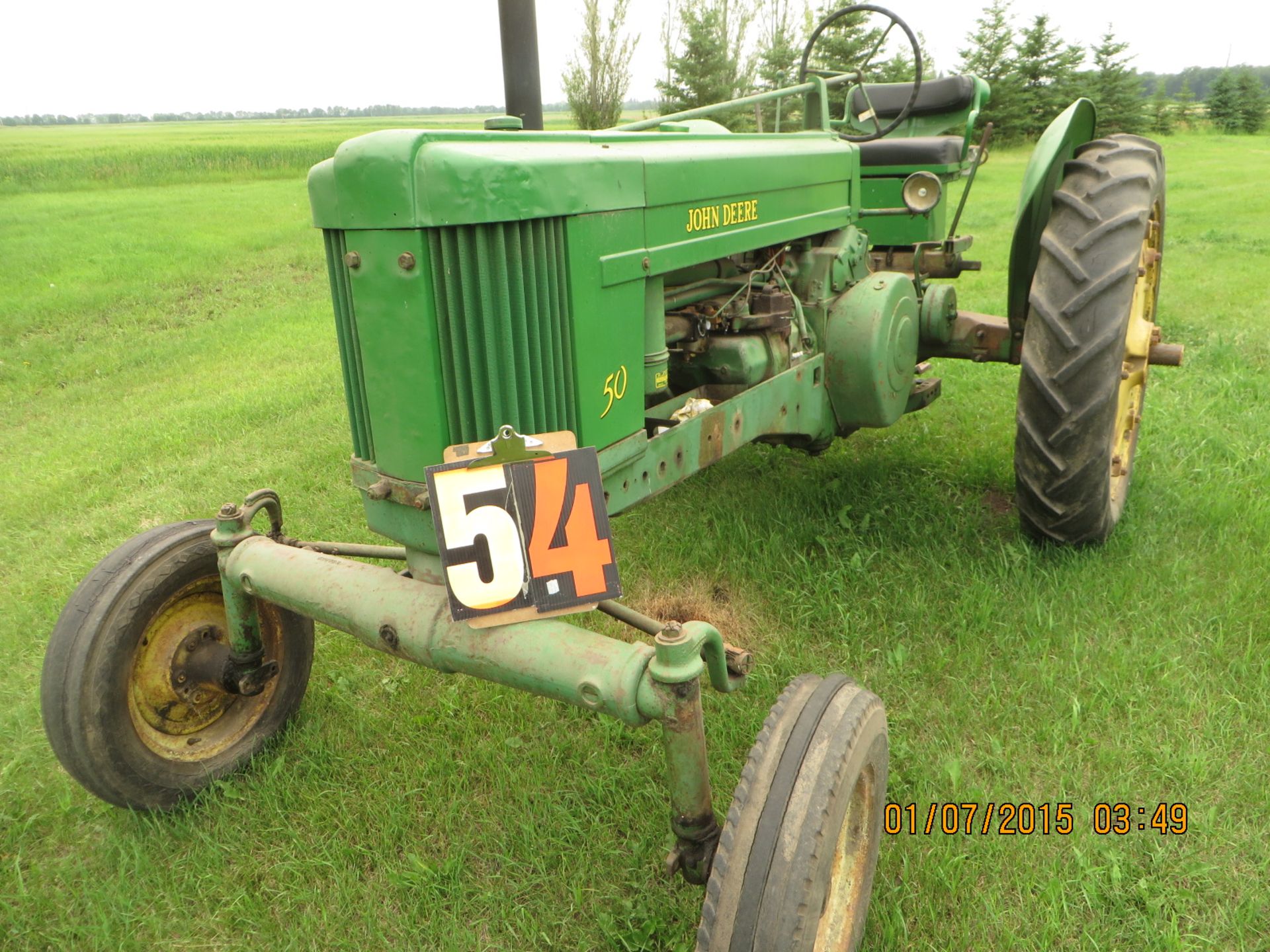 John Deere 50 SN# 5006155 - Image 2 of 2