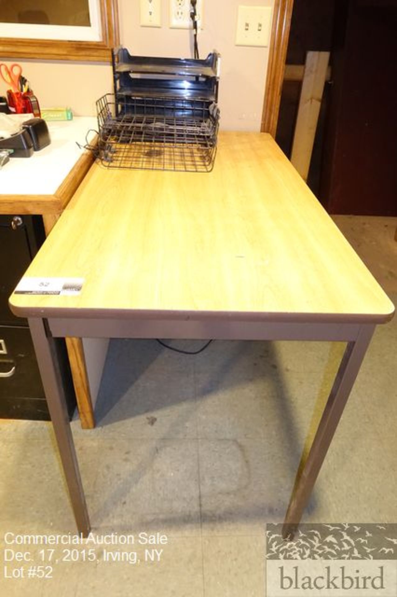 Formica top table, 48" x 24"