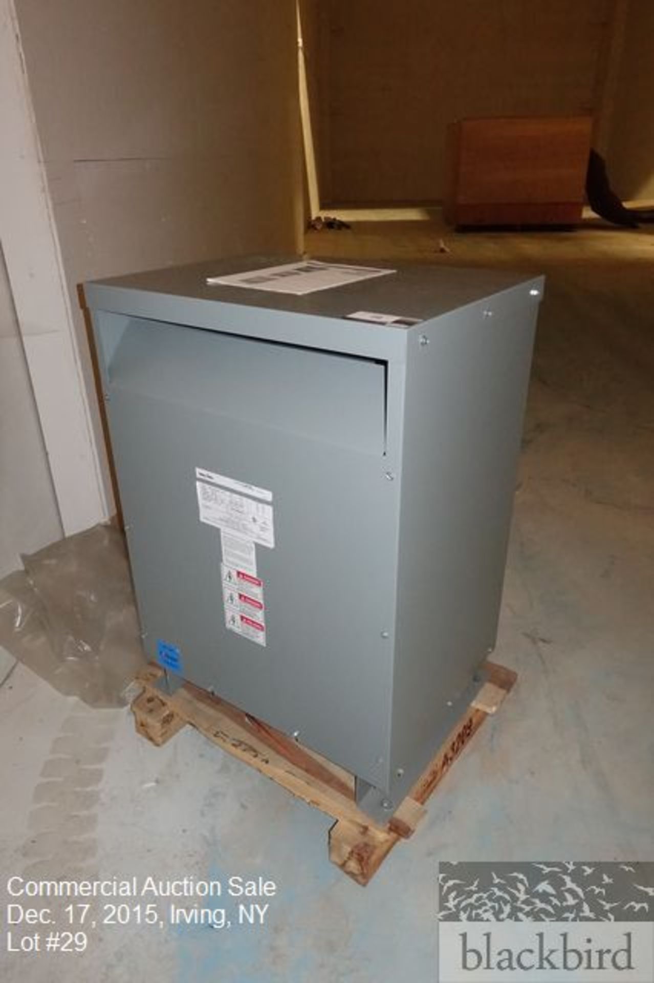 Federal Pacific #T4T75E, model 36B,  600 volt transformer, 75 KVA, 60 Hz, 3 phase,