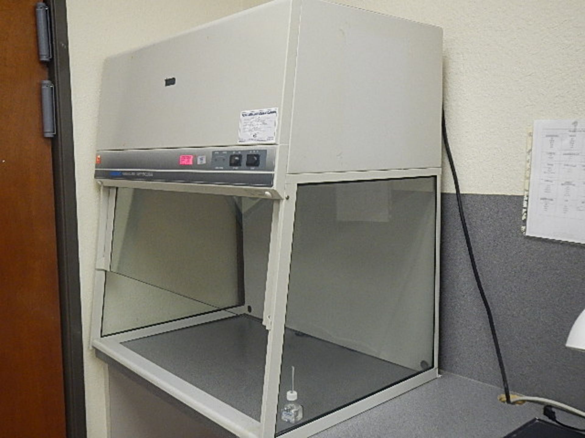 LABCONCO PURIFIER CLASS I SAFETY ENCLOSURE, MODEL #3730001, SRL# 030126459A - Image 4 of 5