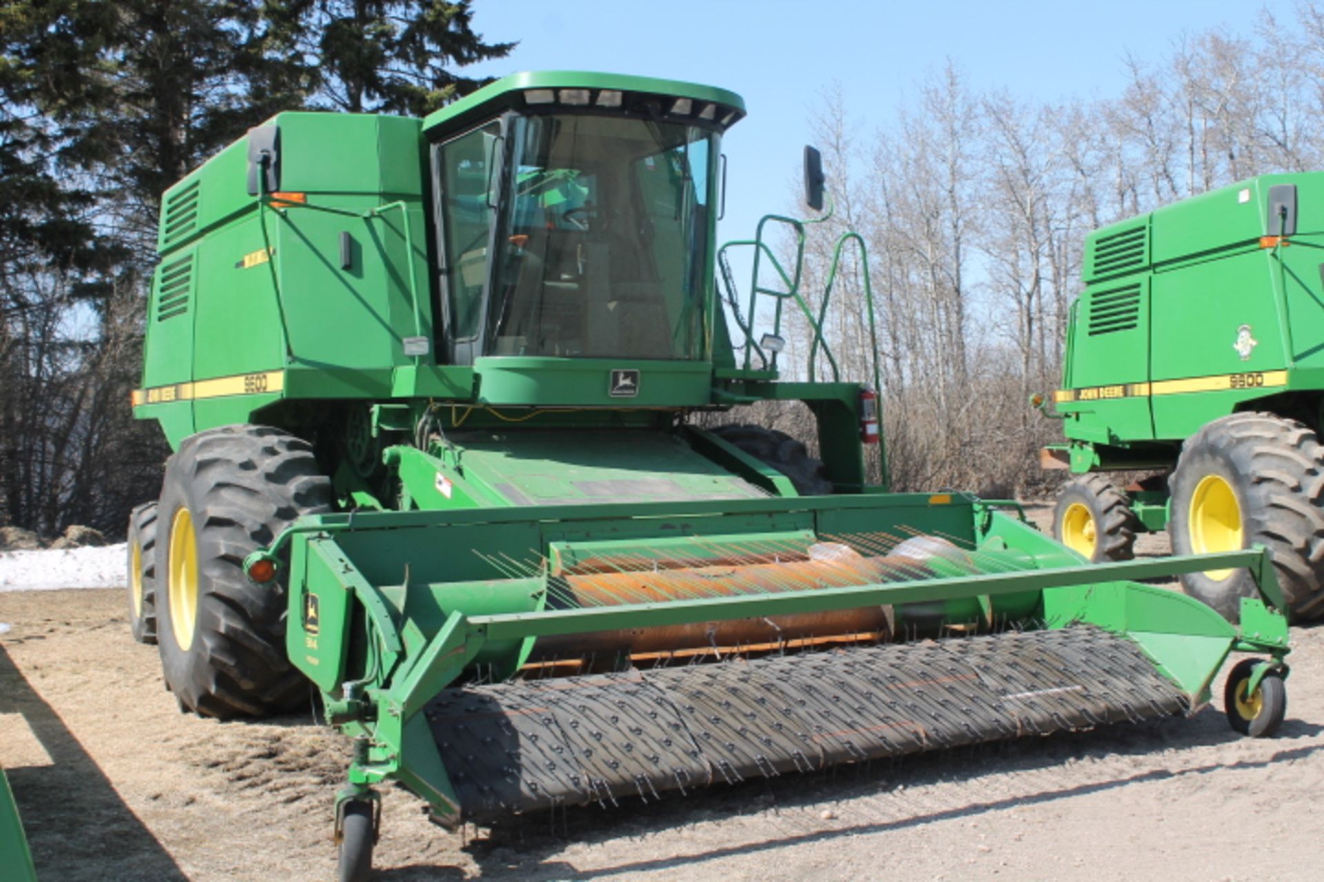 JD 7 belt pu, SC, CS, long auger,  SN X637372 *25% Down, balance due on or before Aug 1st 2015** - Image 2 of 8