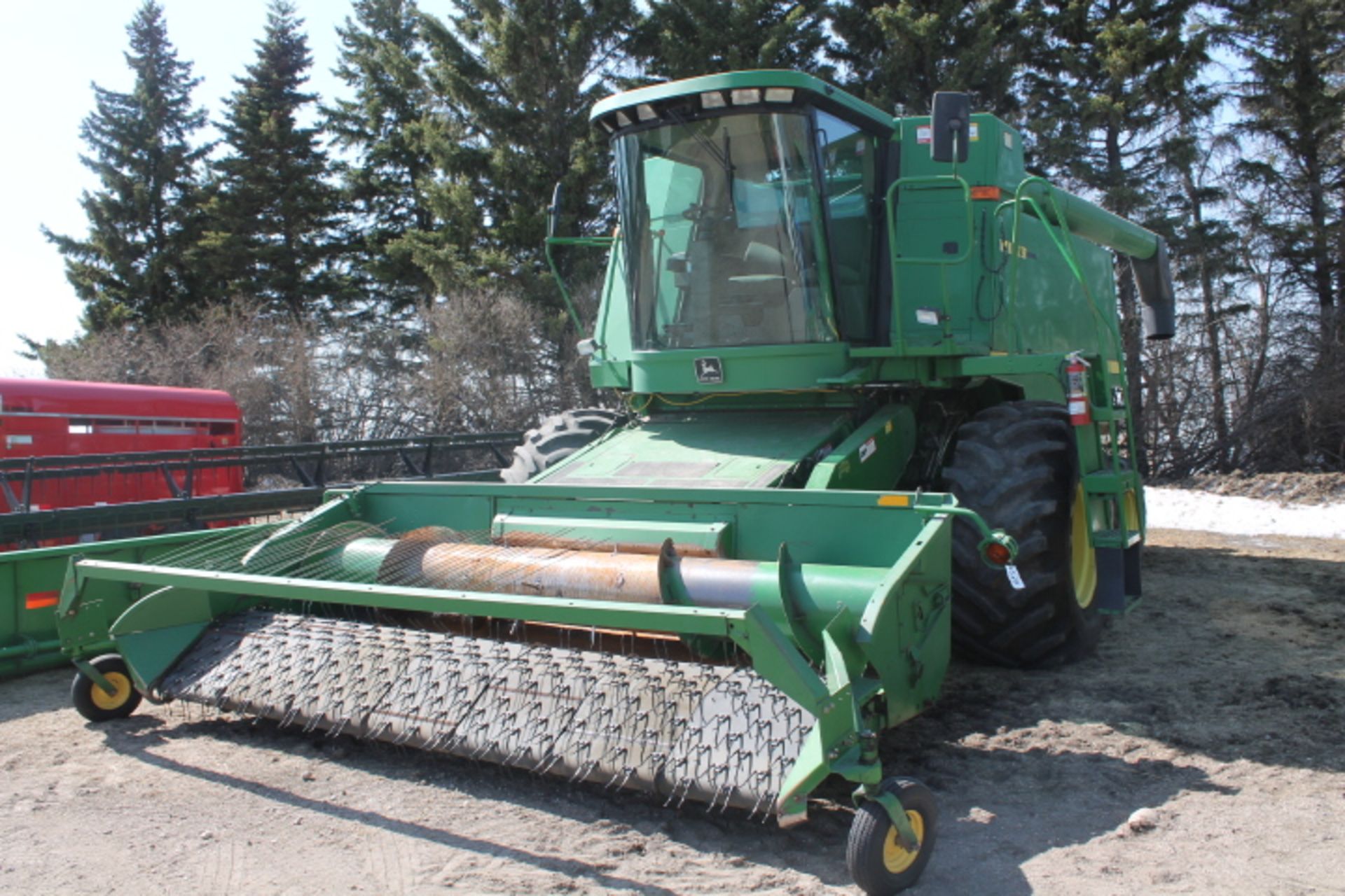 JD 7 belt pu, SC, CS, long auger,  SN X637372 *25% Down, balance due on or before Aug 1st 2015**